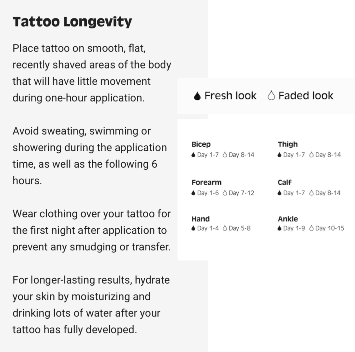 Temporary Tattoo # 1