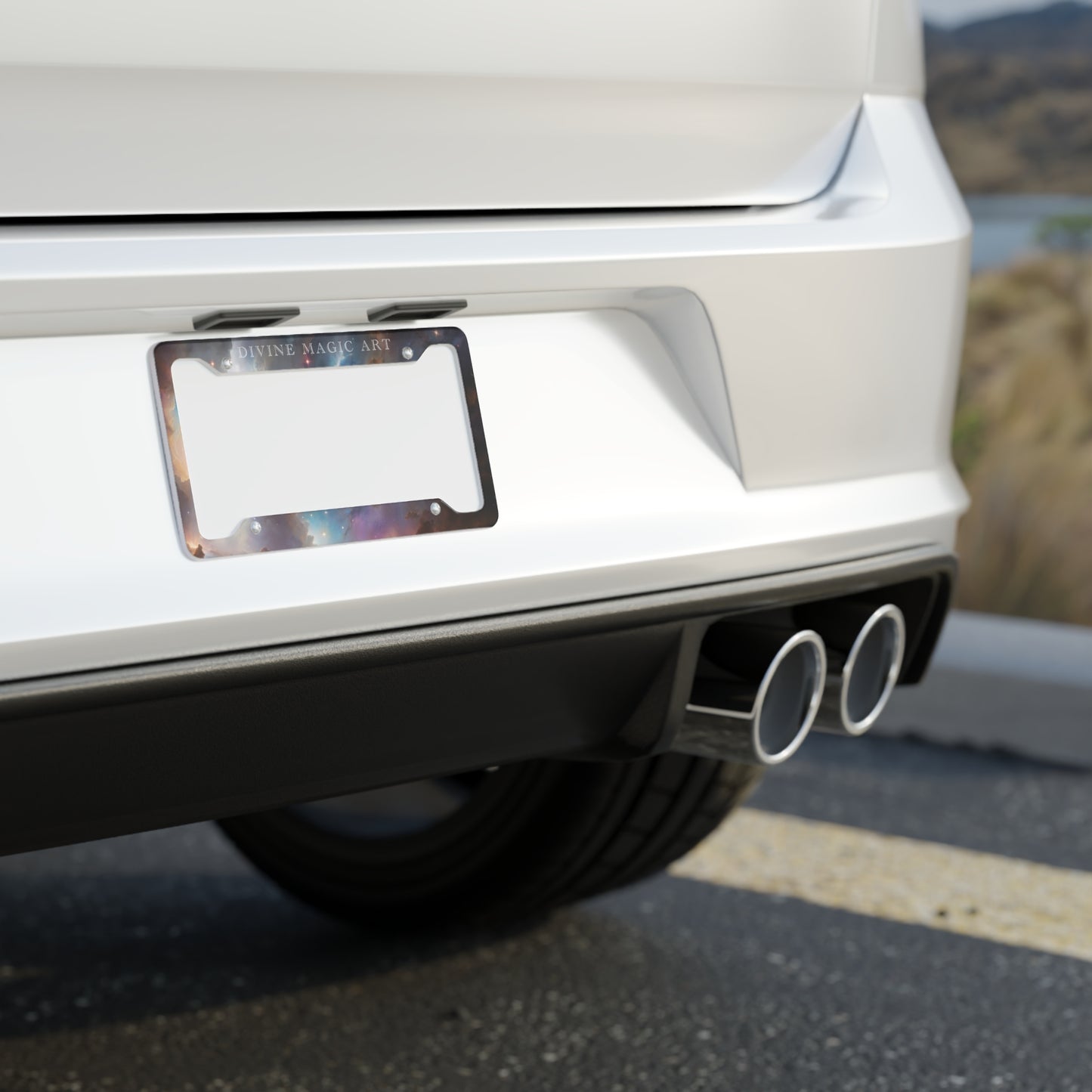 License Plate Frame - Universe 16