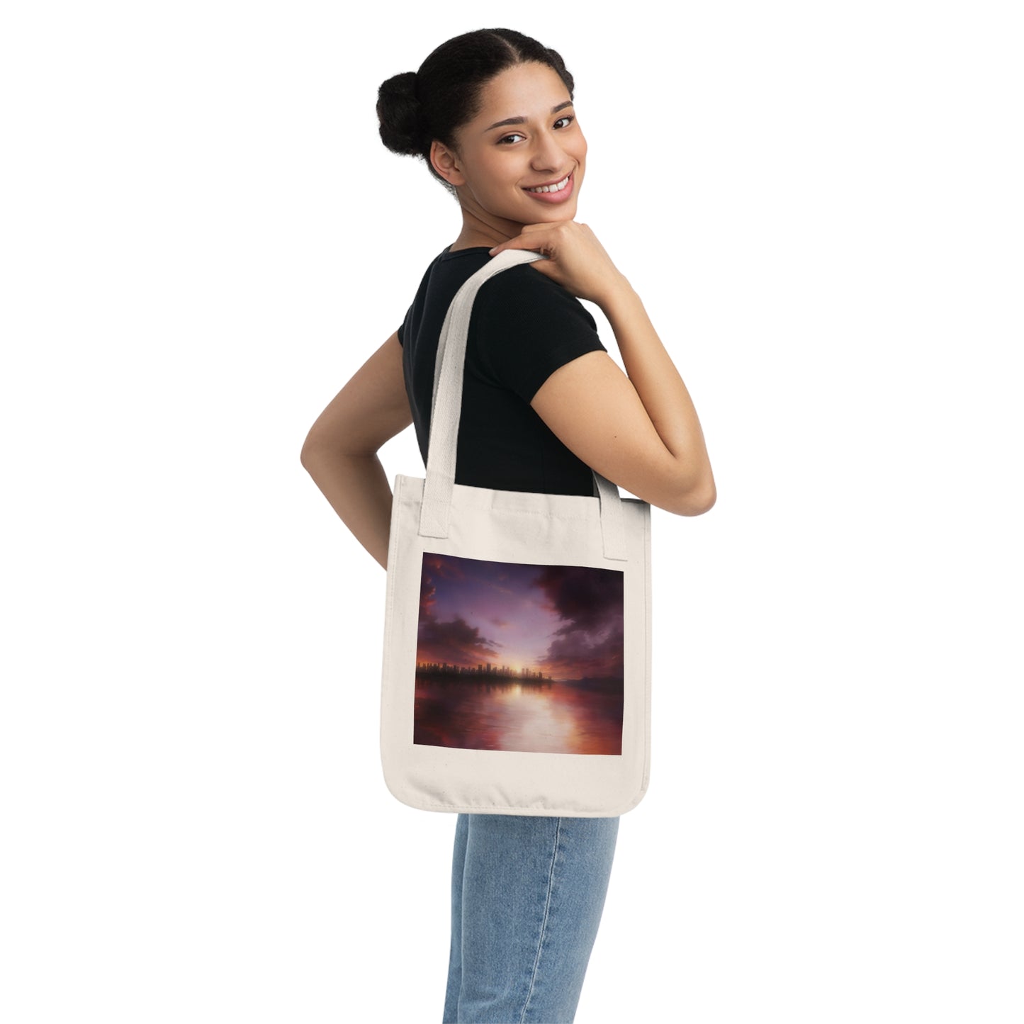 Eco-Canvas Tote Bag - Paradise v24