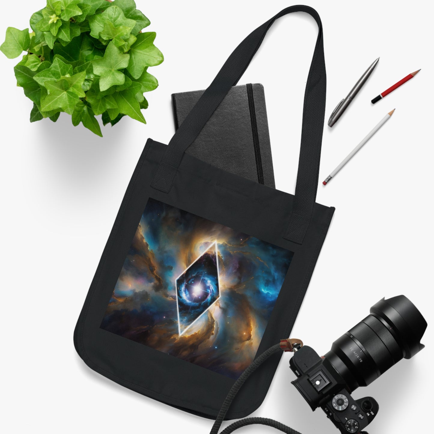 Eco-Canvas Tote Bag - Universe v4