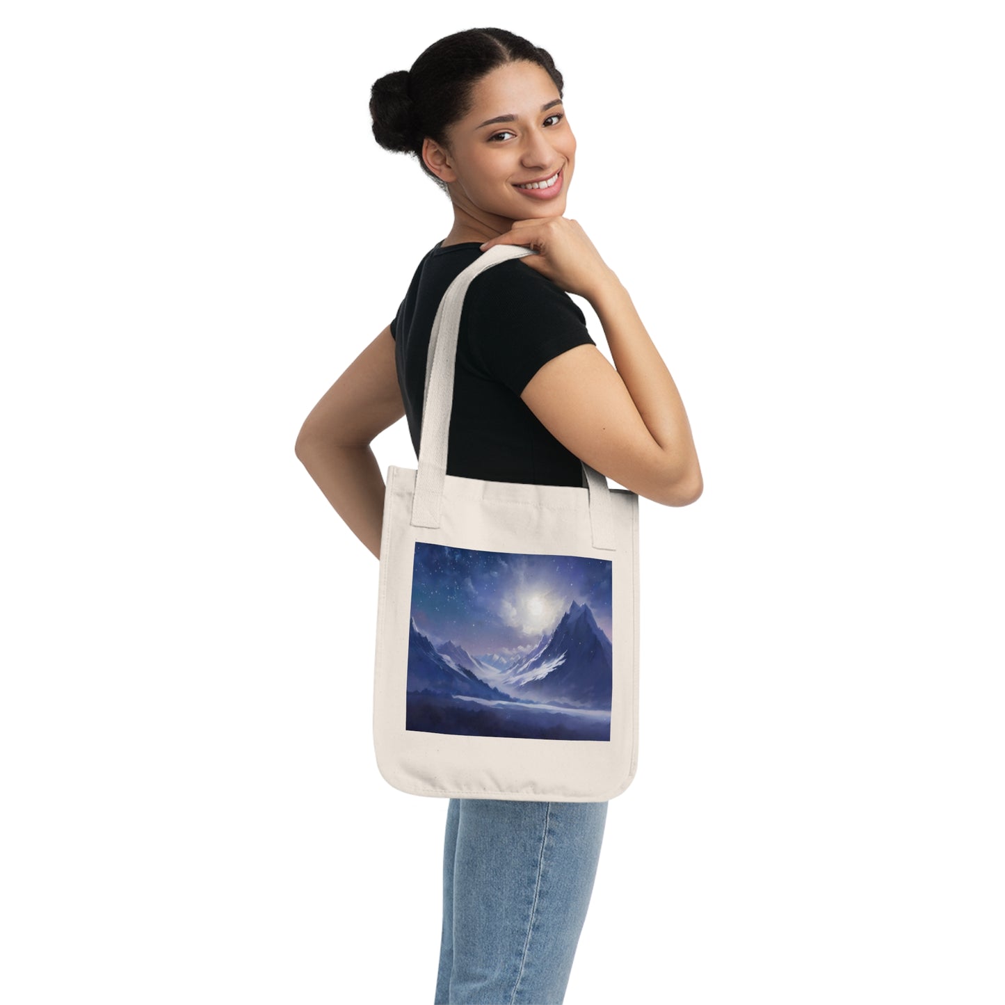 Eco-Canvas Tote Bag - Paradise v11