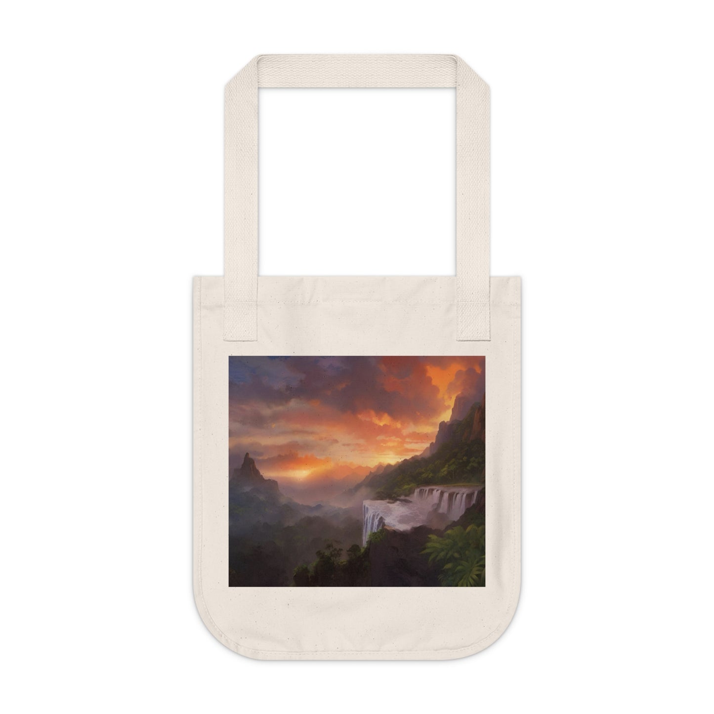 Eco-Canvas Tote Bag - Paradise v22