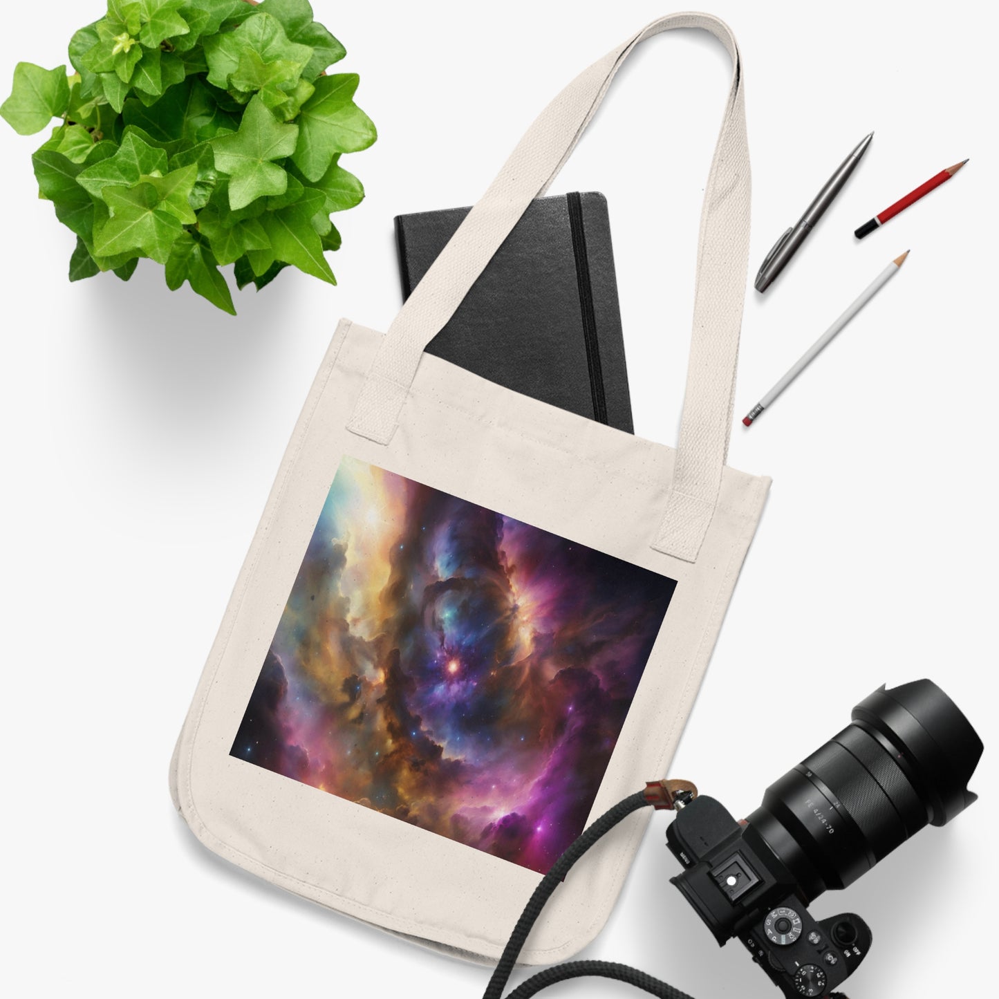 Eco-Canvas Tote Bag - Universe v14