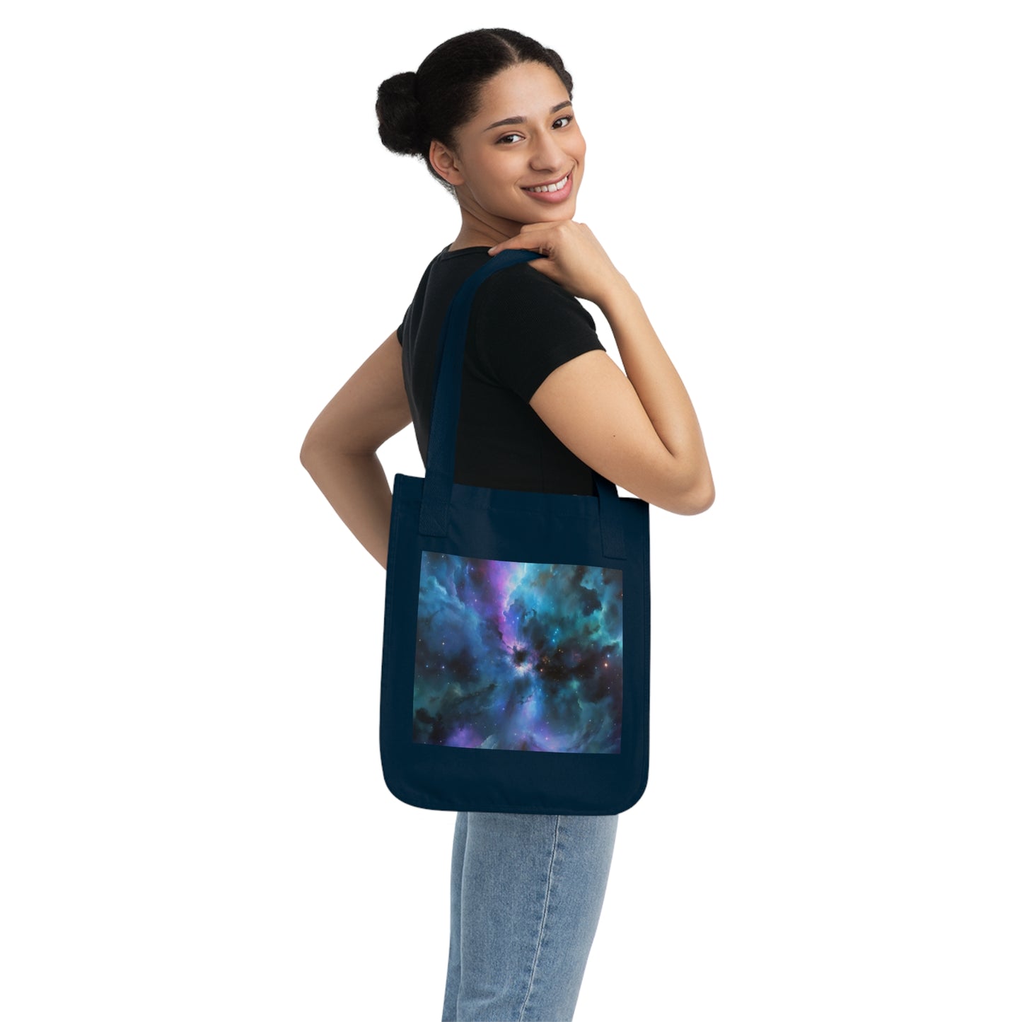 Eco-Canvas Tote Bag - Universe v8