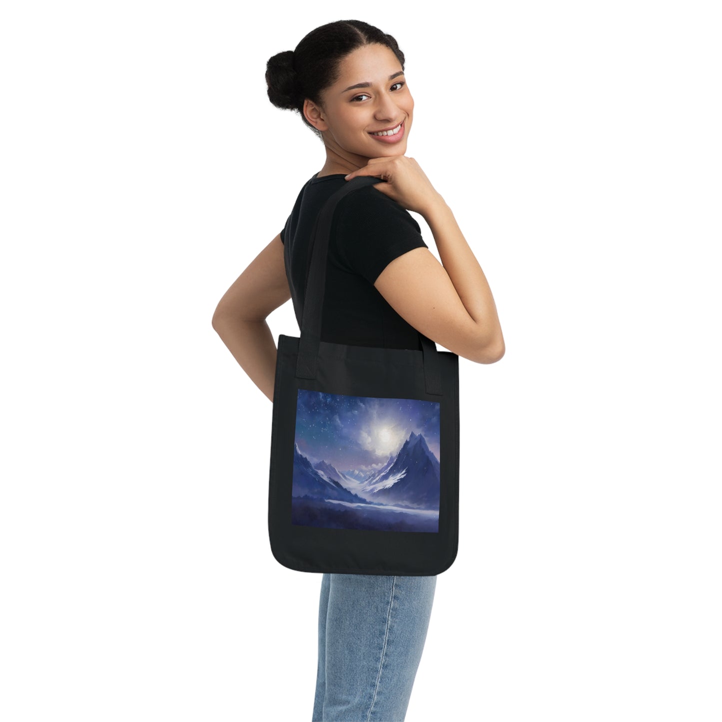 Eco-Canvas Tote Bag - Paradise v11