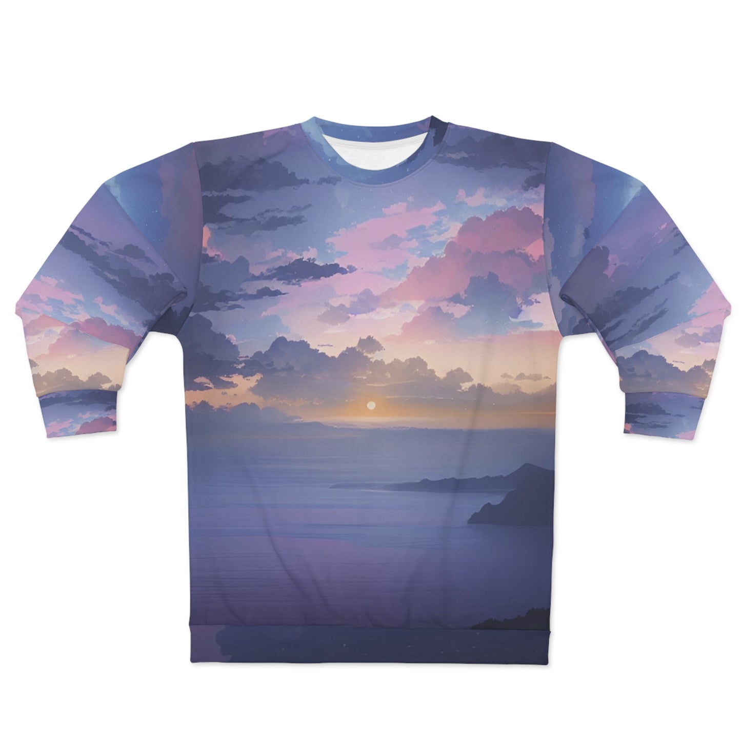 Unisex Sweatshirt (AOP) - Paradise v4