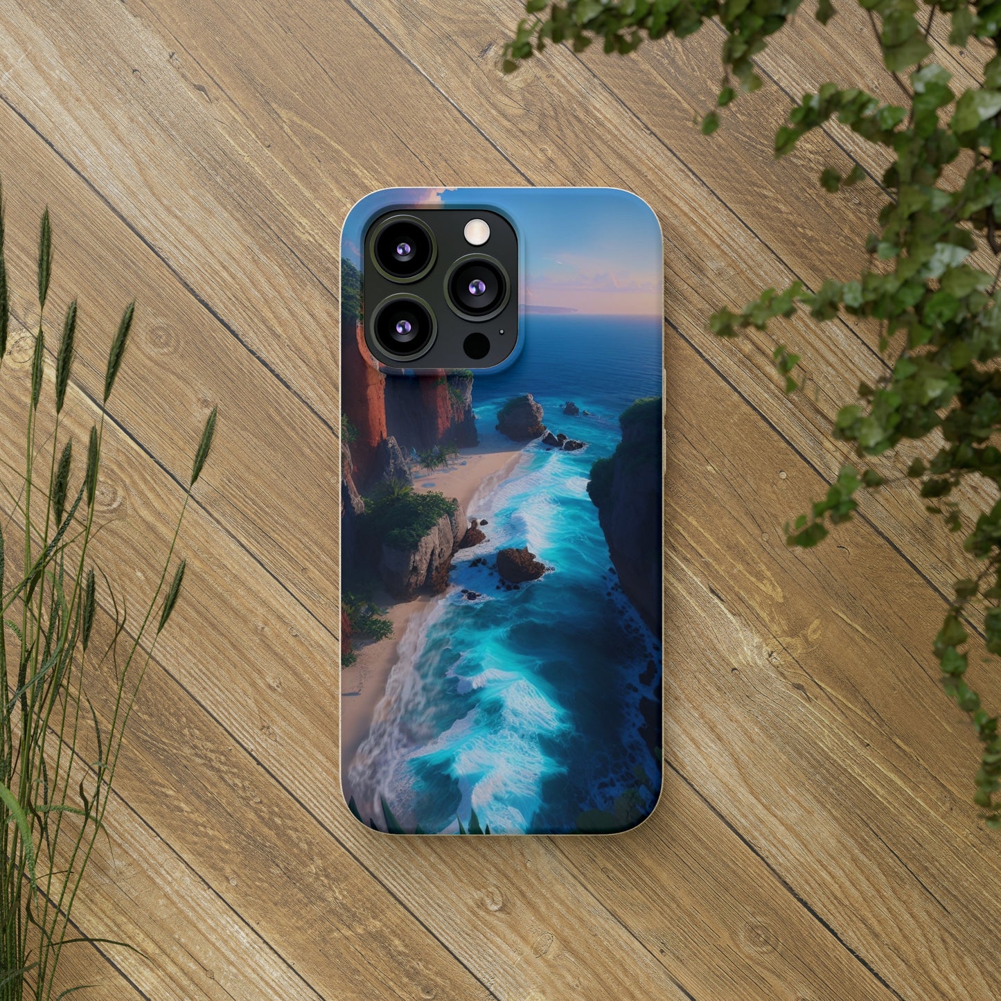 Biodegradable Phone Case - Paradise v9