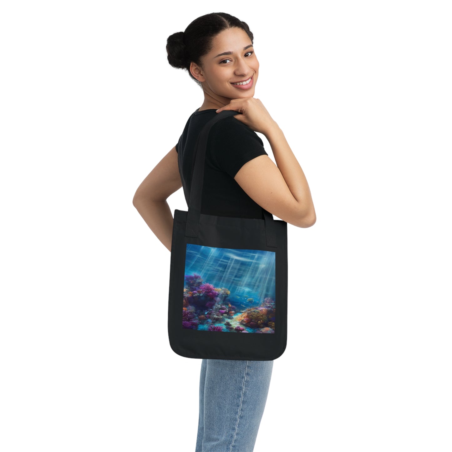 Eco-Canvas Tote Bag - Paradise v2