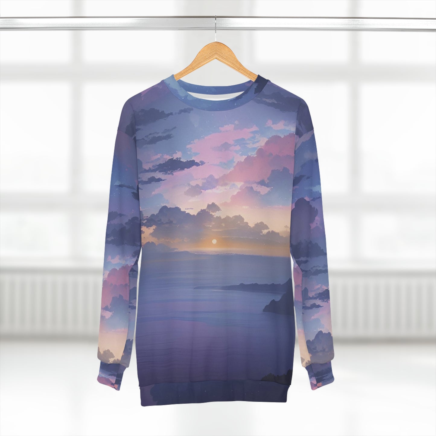 Unisex Sweatshirt (AOP) - Paradise v4