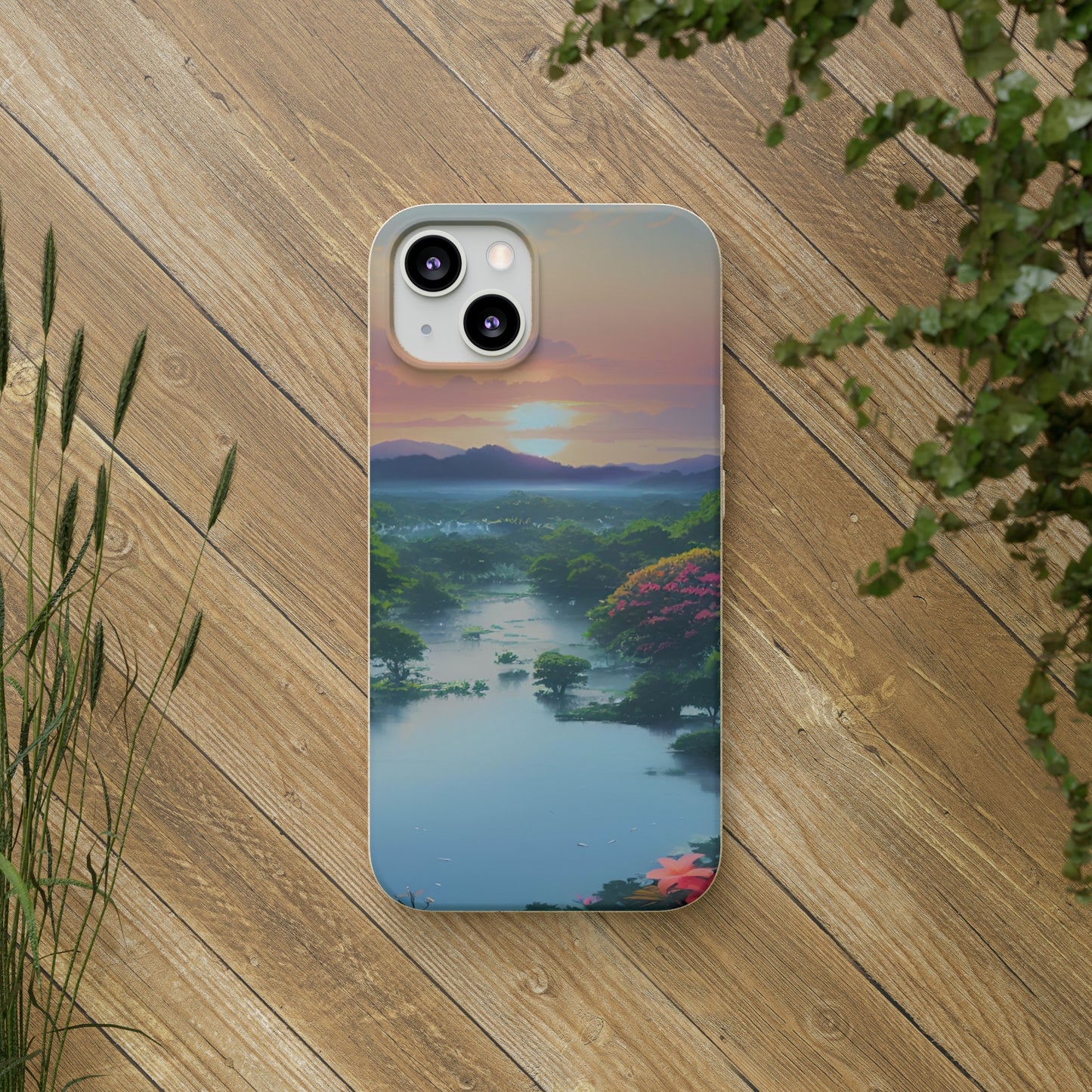 Biodegradable Phone Case - Paradise v14