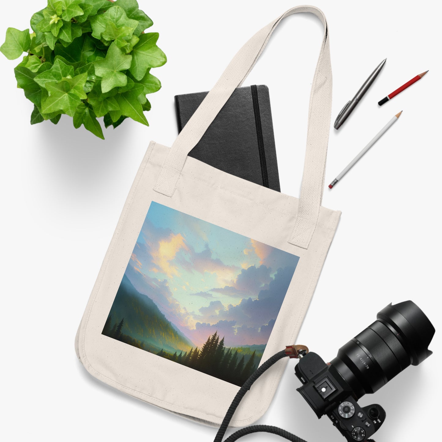 Eco-Canvas Tote Bag - Paradise 12