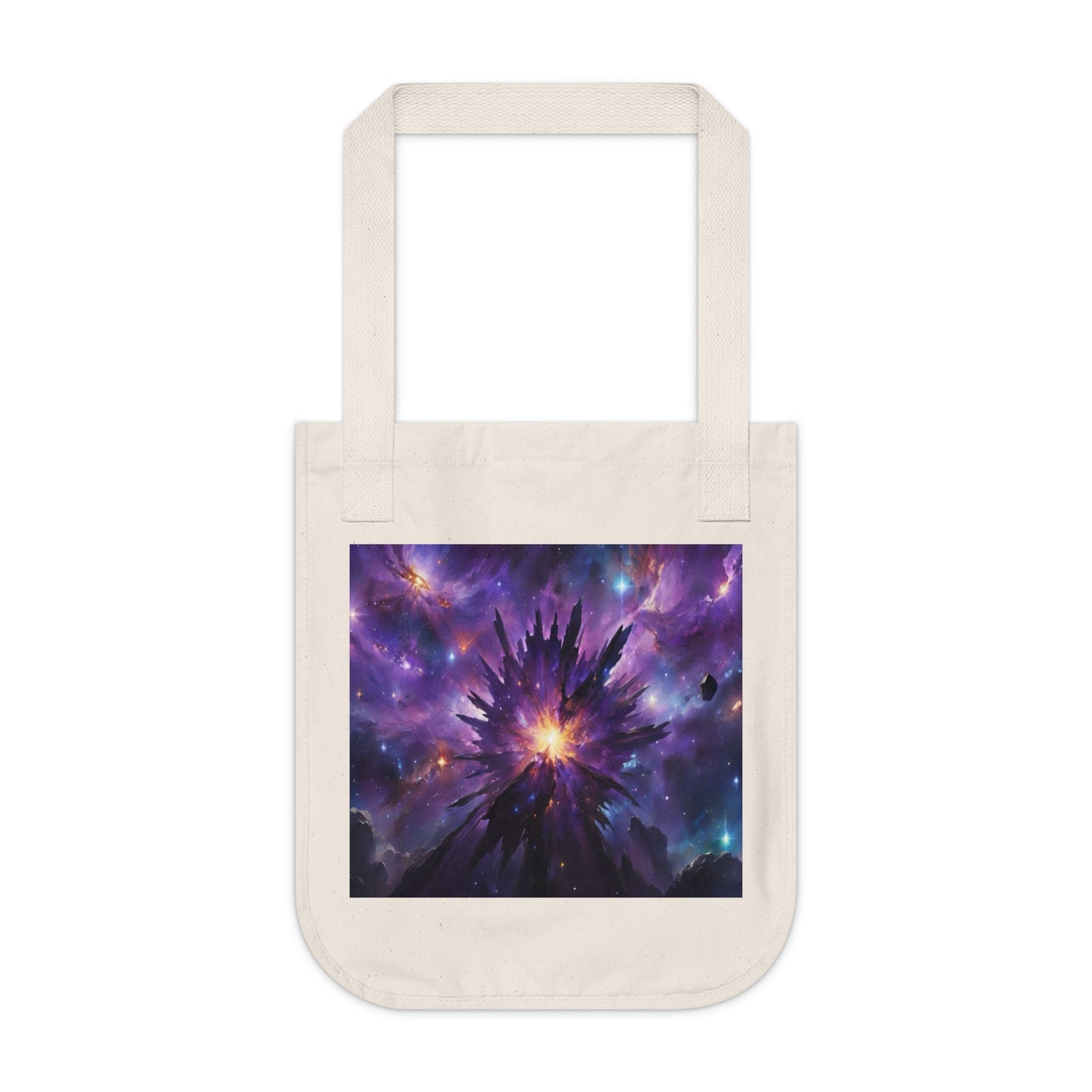 Eco-Canvas Tote Bag - Universe v9