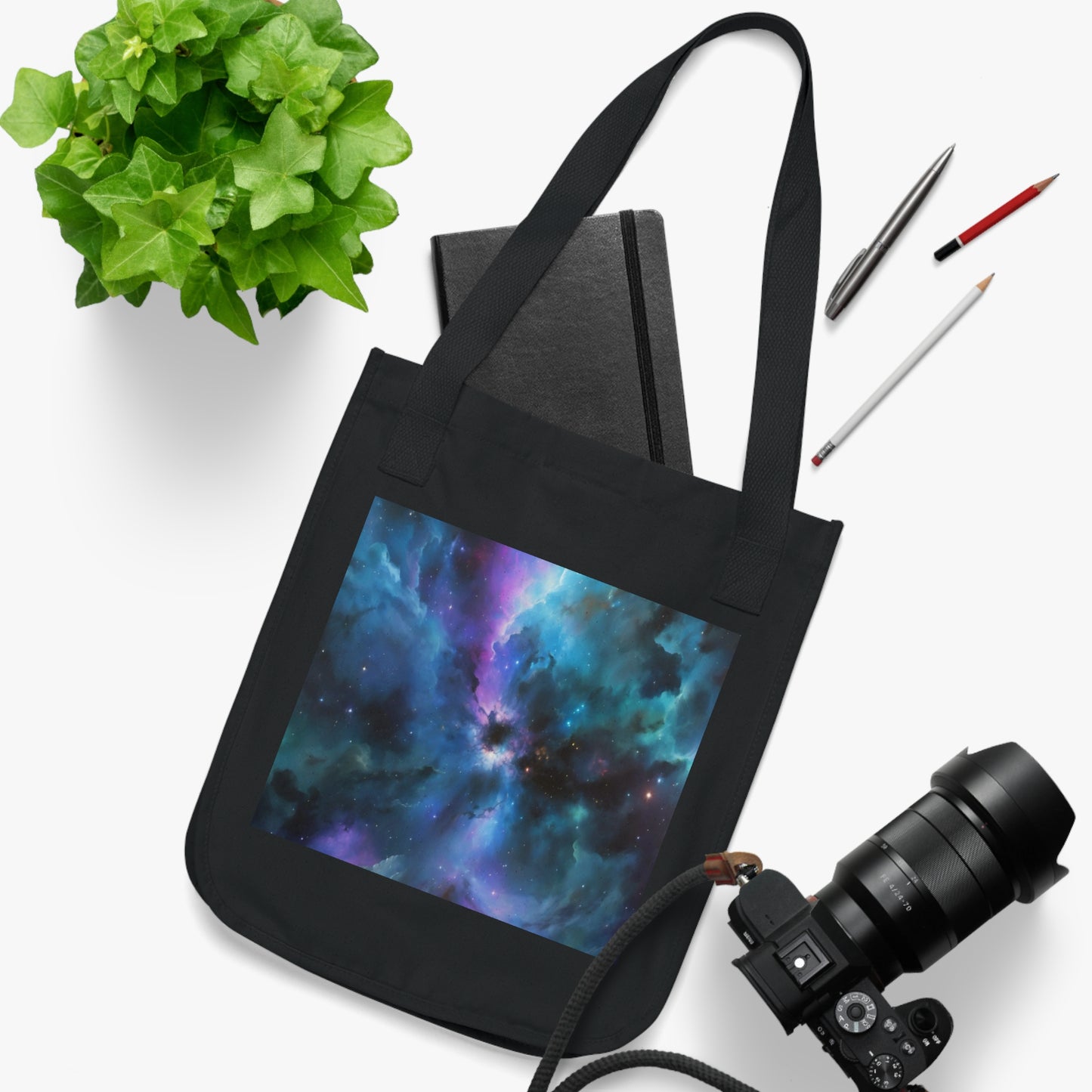 Eco-Canvas Tote Bag - Universe 8