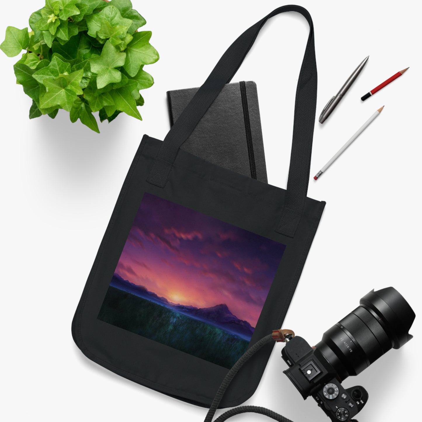 Eco-Canvas Tote Bag - Paradise v1