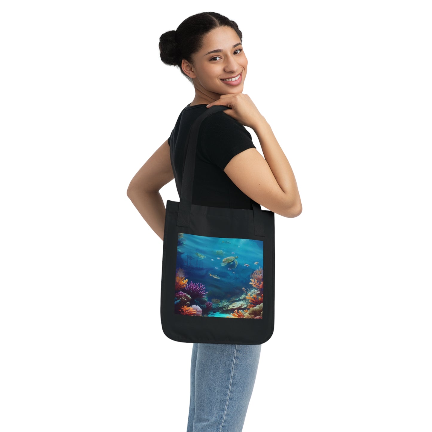 Eco-Canvas Tote Bag - Paradise v2