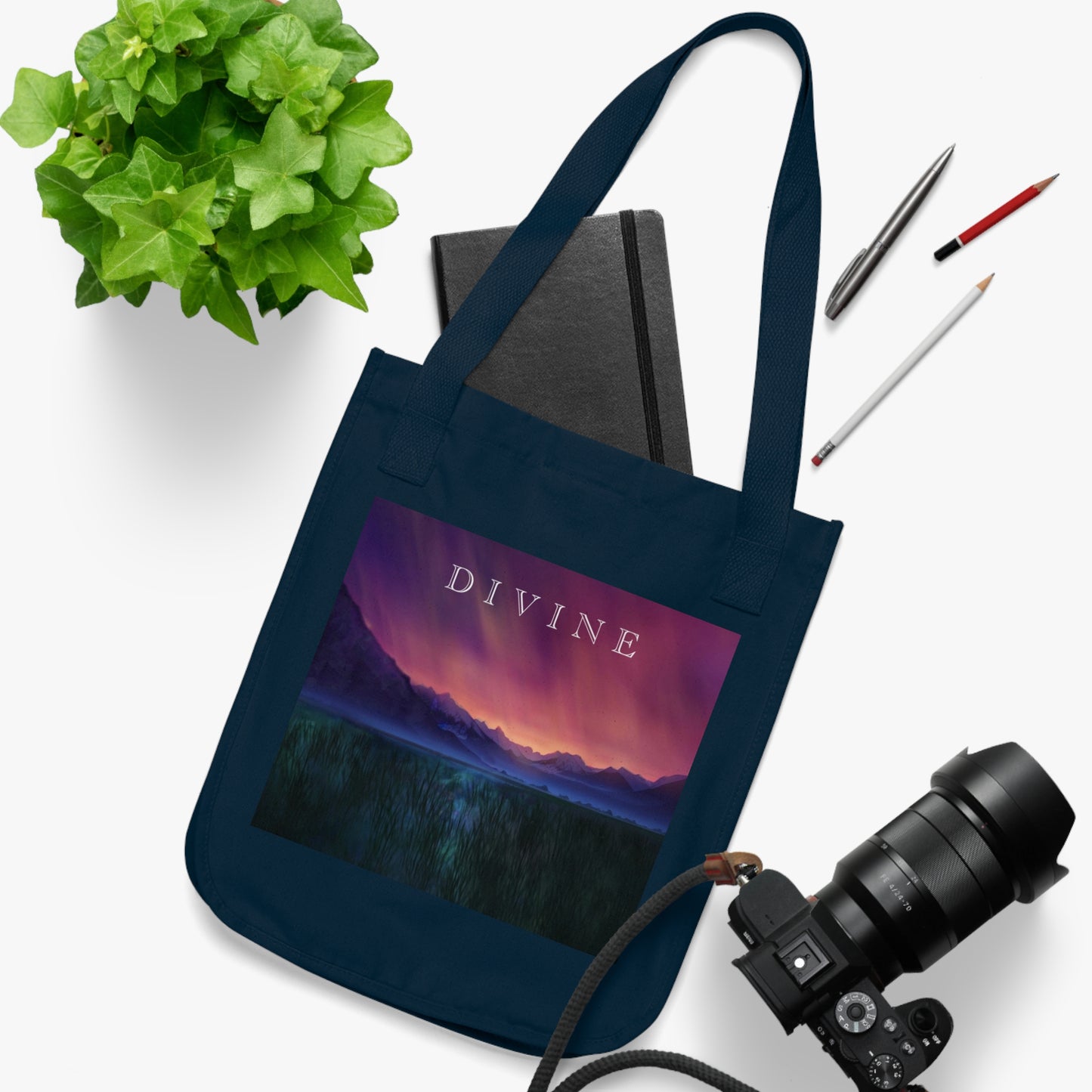 Eco-Canvas Tote Bag - Paradise v1