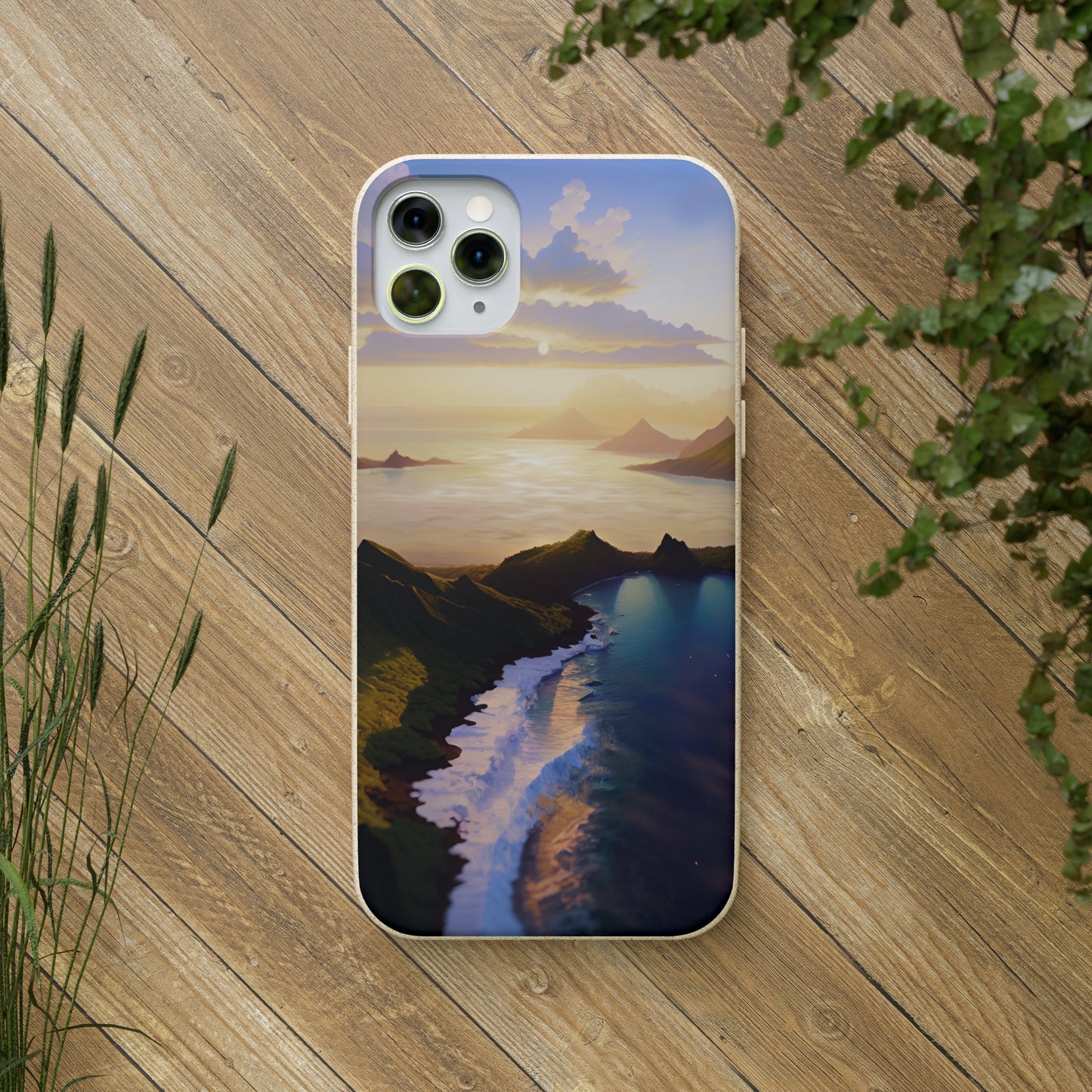 Biodegradable Phone Case - Paradise v10