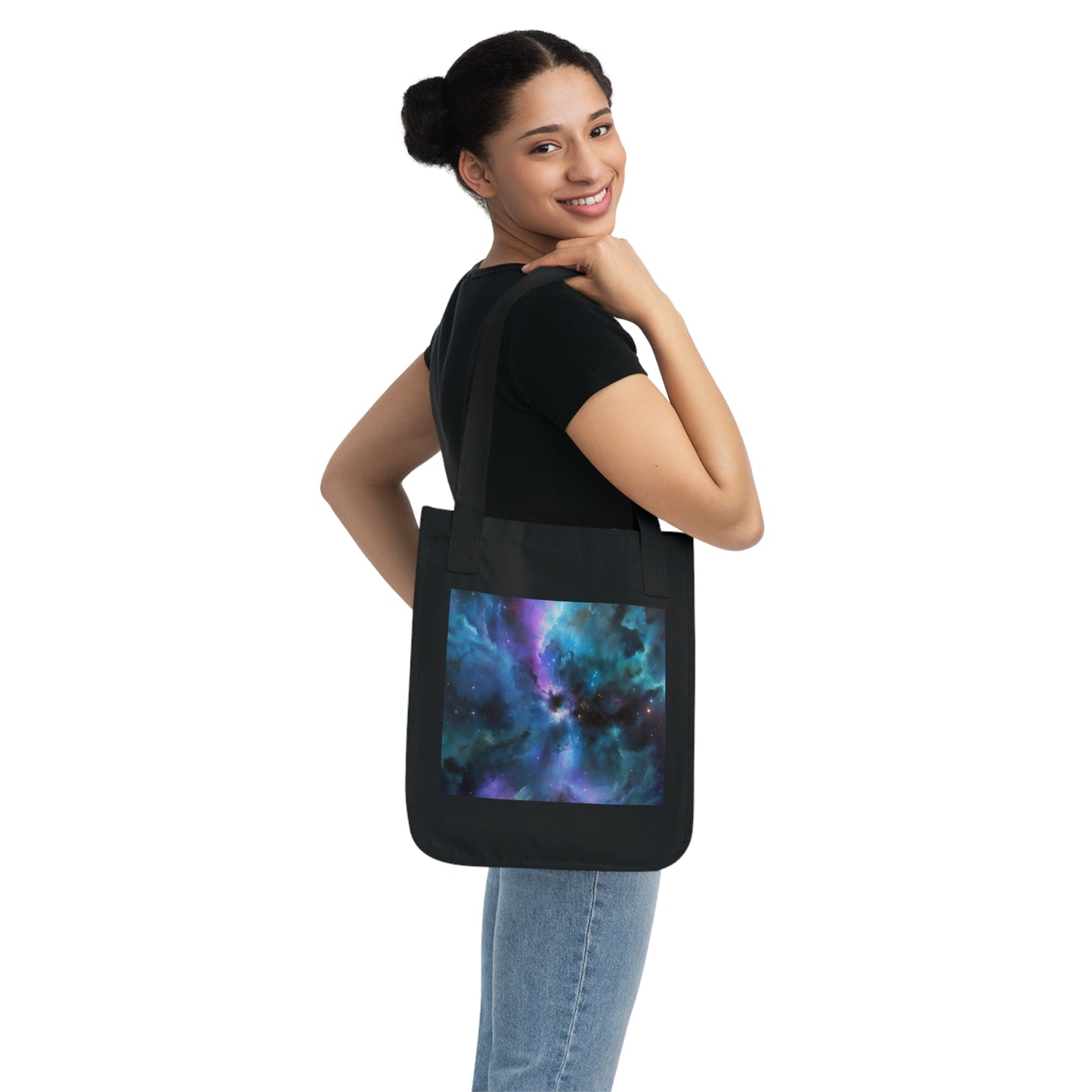 Eco-Canvas Tote Bag - Universe 8