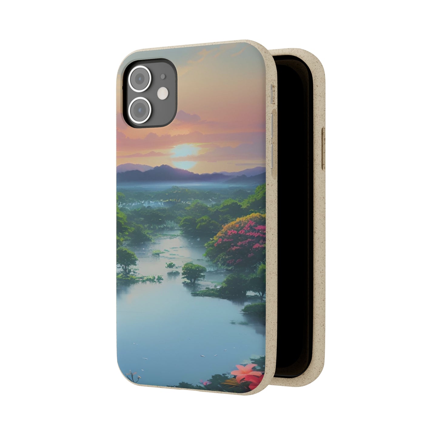 Biodegradable Phone Case - Paradise v14