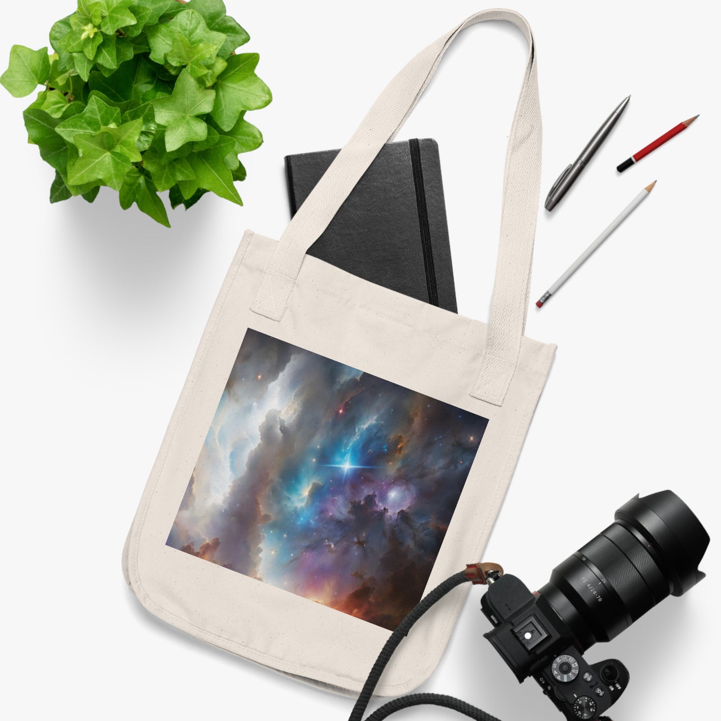 Eco-Canvas Tote Bag - Universe 16