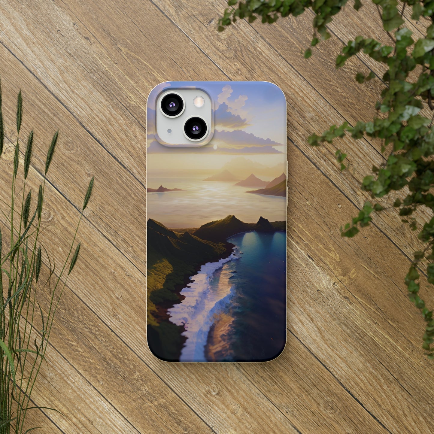 Biodegradable Phone Case - Paradise v10