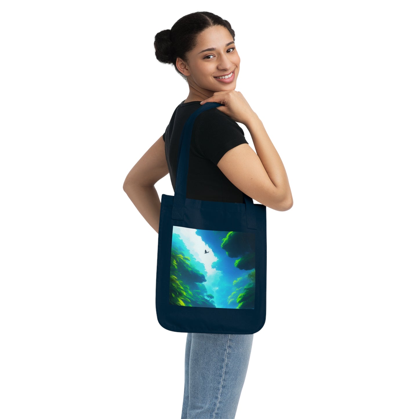 Eco-Canvas Tote Bag - Paradise v4