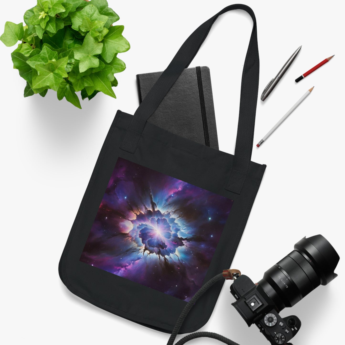 Eco-Canvas Tote Bag - Universe v3