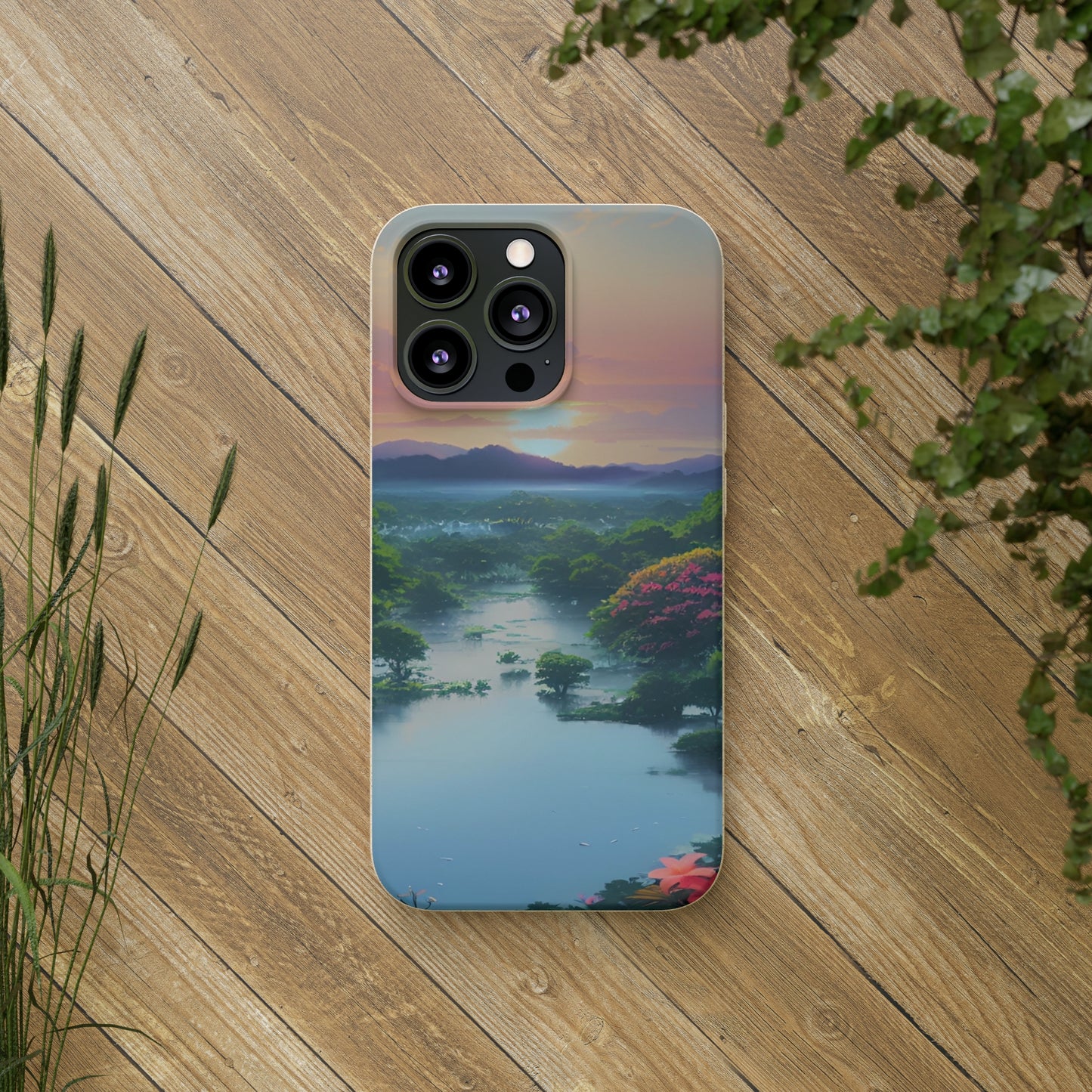 Biodegradable Phone Case - Paradise v14