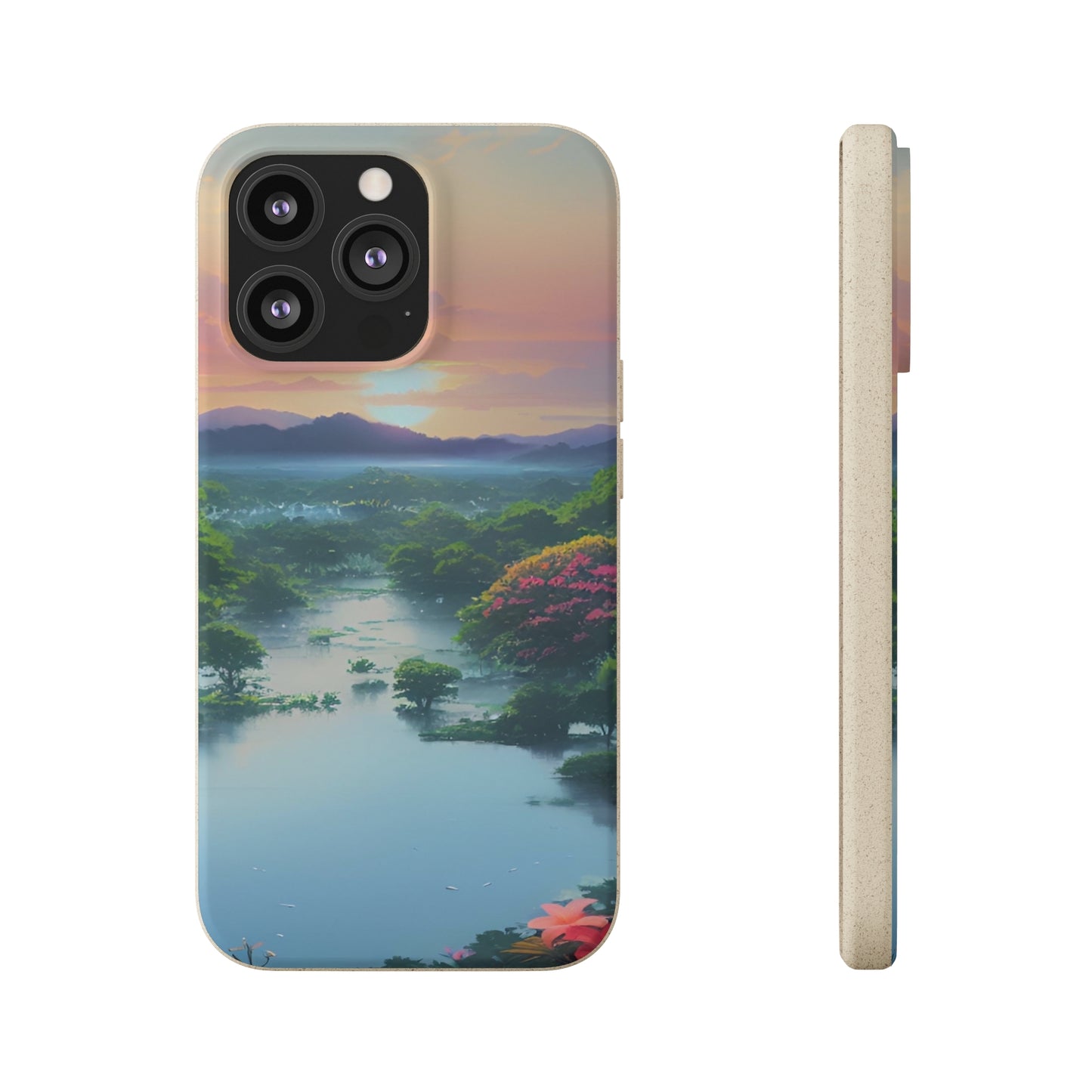 Biodegradable Phone Case - Paradise v14