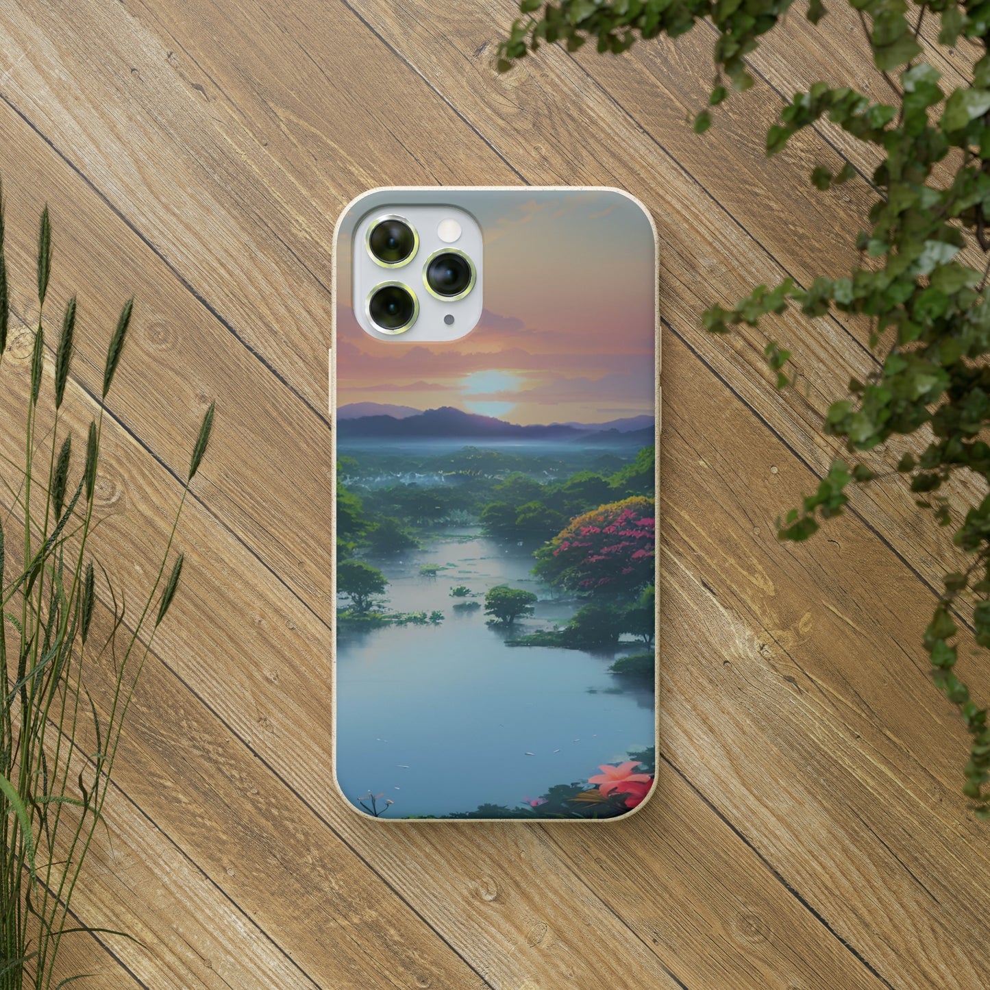 Biodegradable Phone Case - Paradise v14