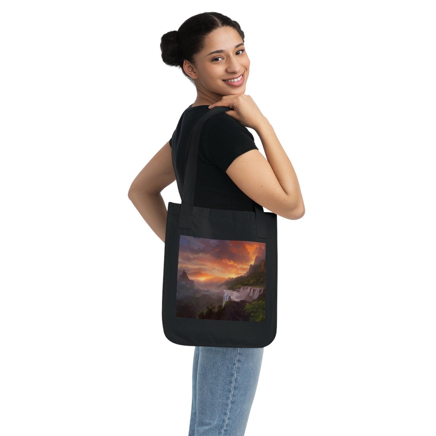 Eco-Canvas Tote Bag - Paradise v22