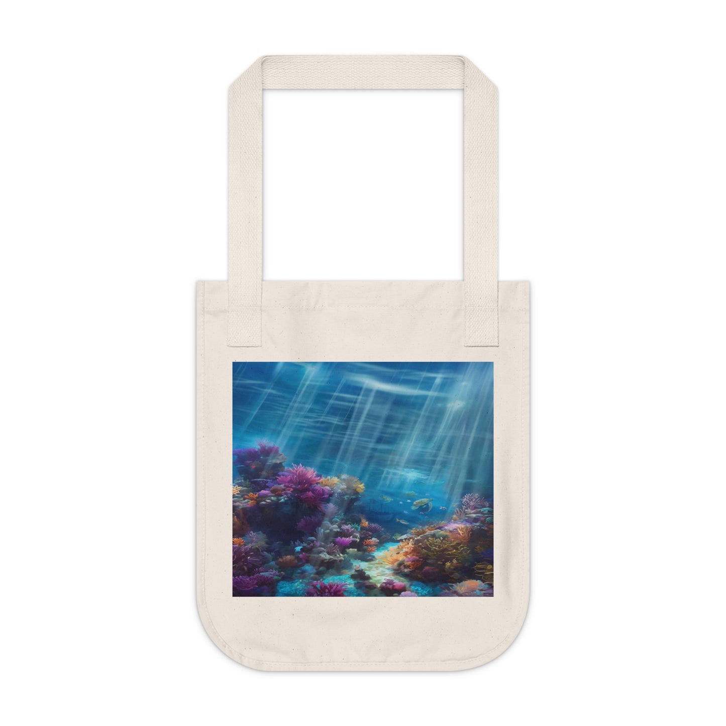 Eco-Canvas Tote Bag - Paradise v2