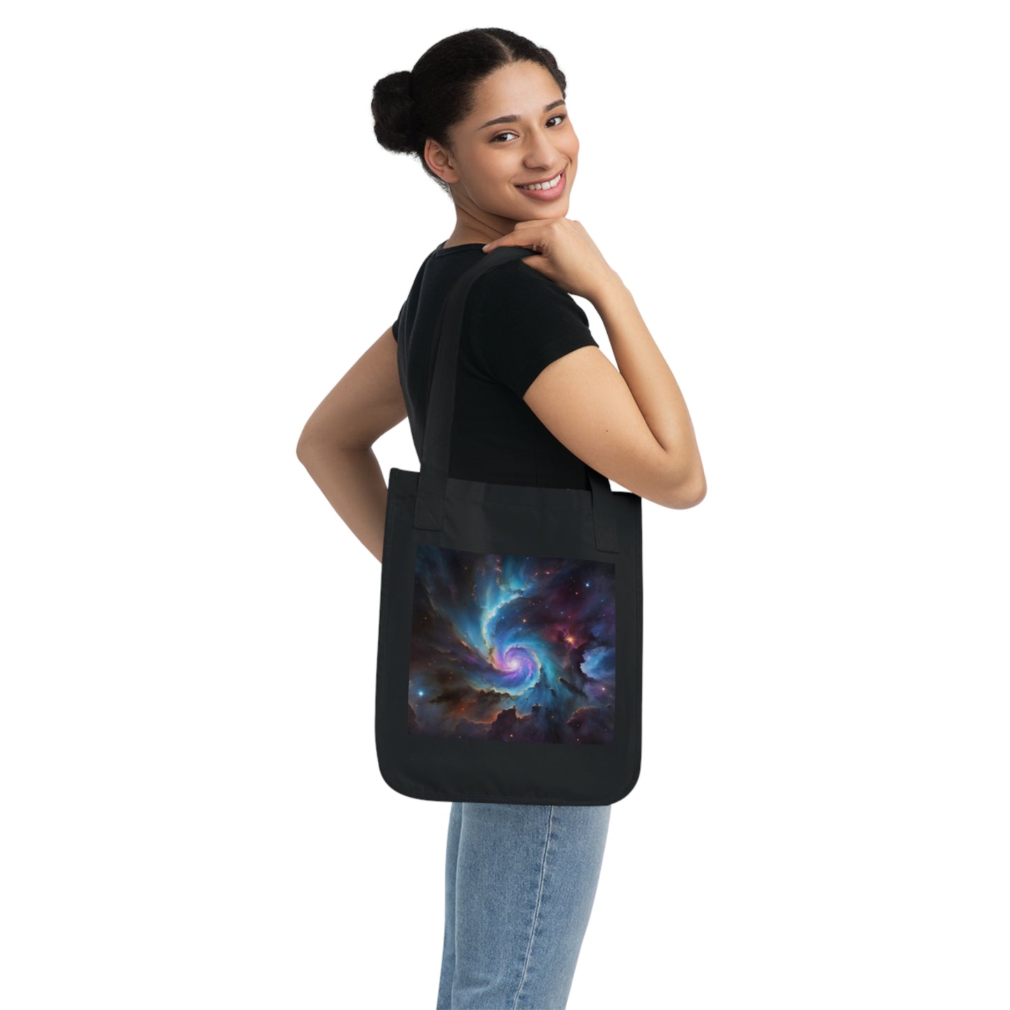 Eco-Canvas Tote Bag - Universe v5