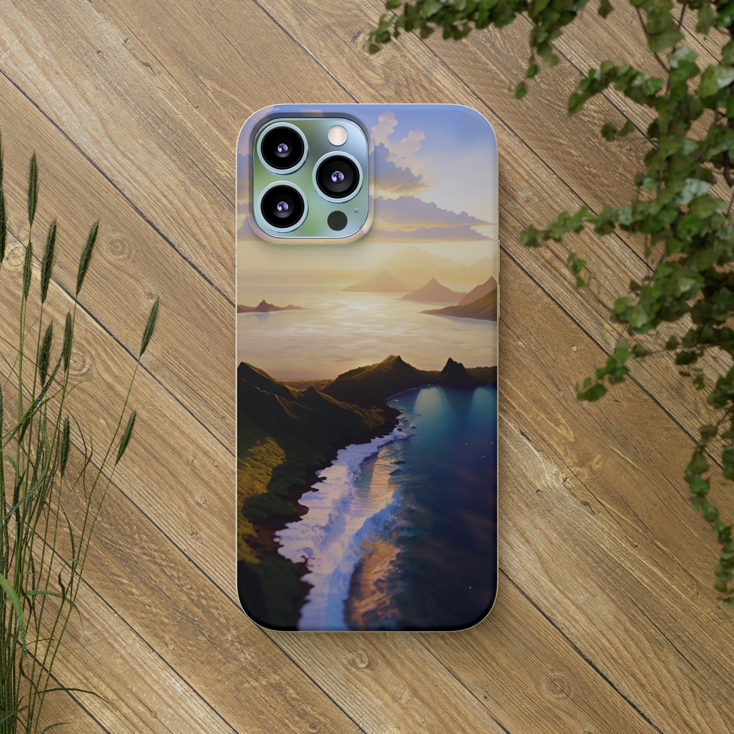 Biodegradable Phone Case - Paradise v10