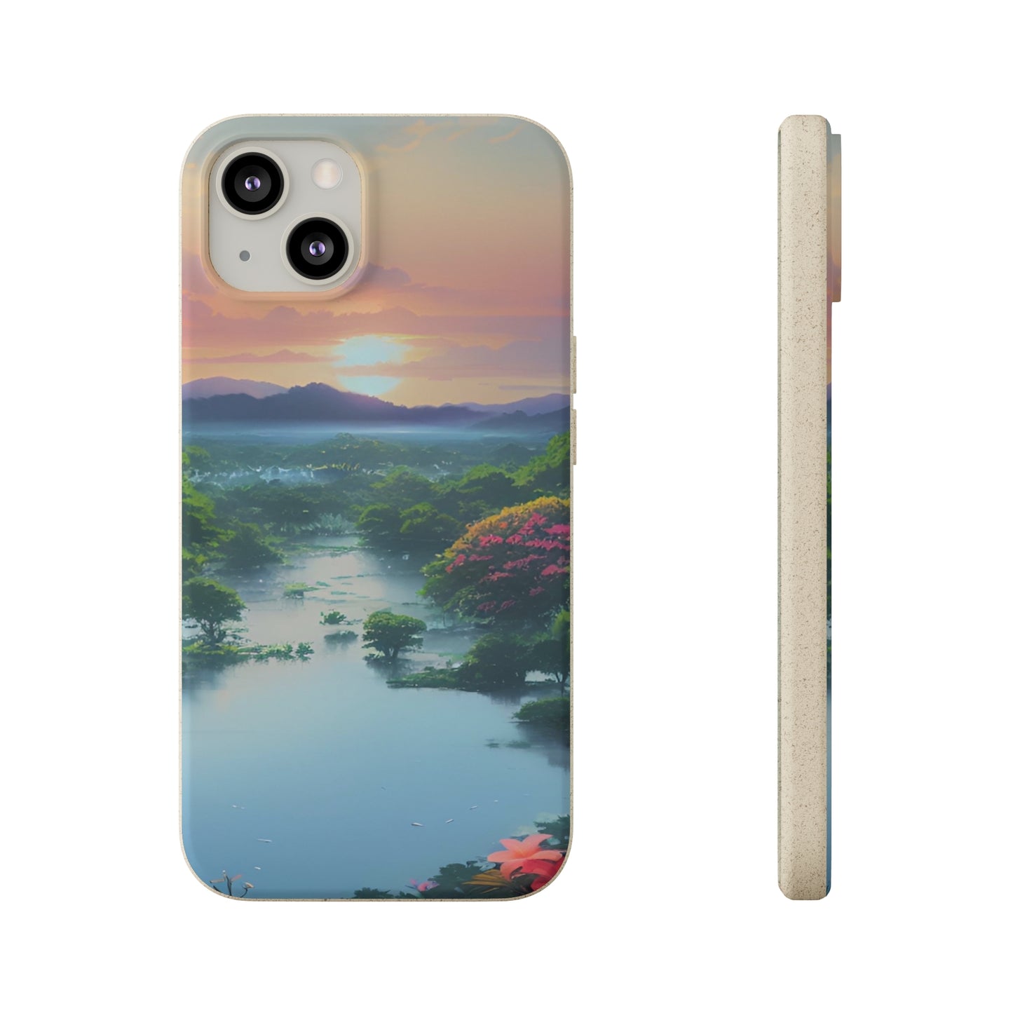 Biodegradable Phone Case - Paradise v14