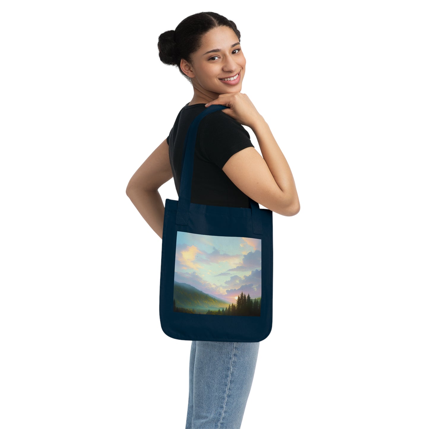 Eco-Canvas Tote Bag - Paradise v12