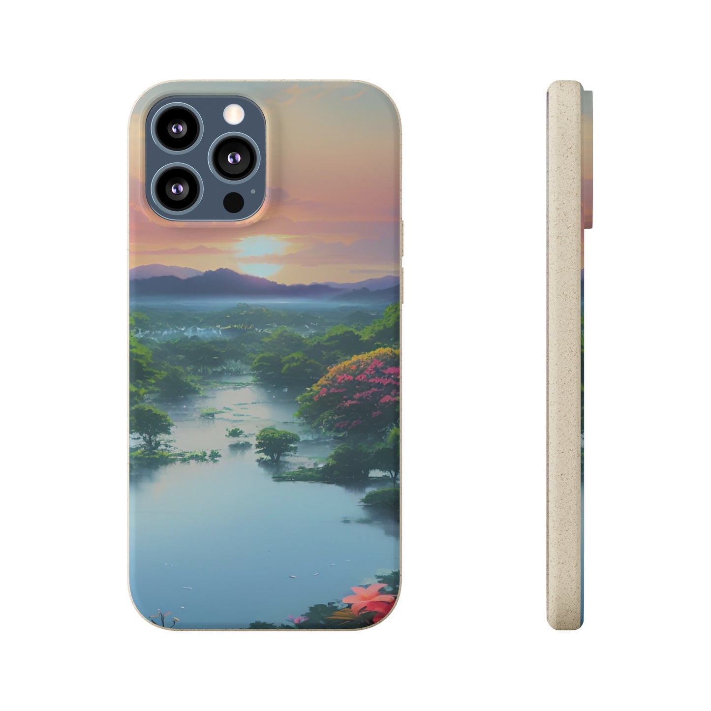 Biodegradable Phone Case - Paradise v14