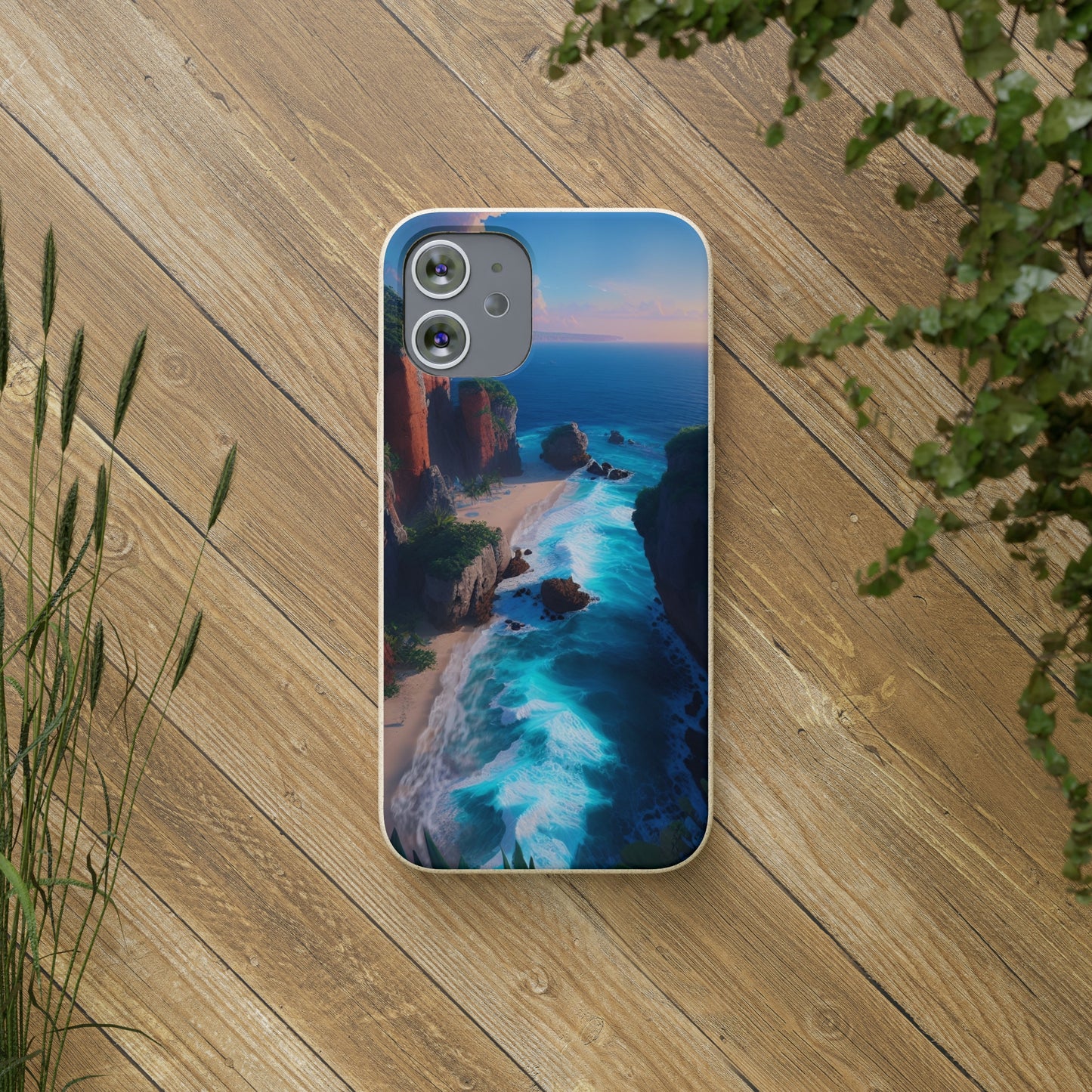 Biodegradable Phone Case - Paradise v9