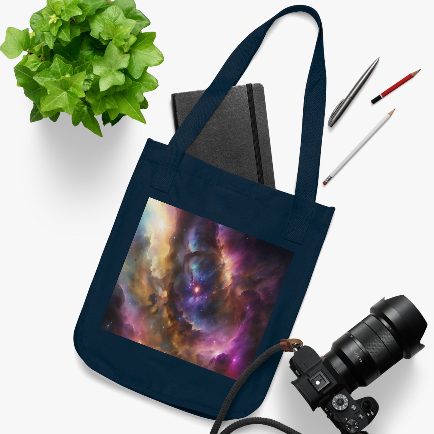 Eco-Canvas Tote Bag - Universe v14