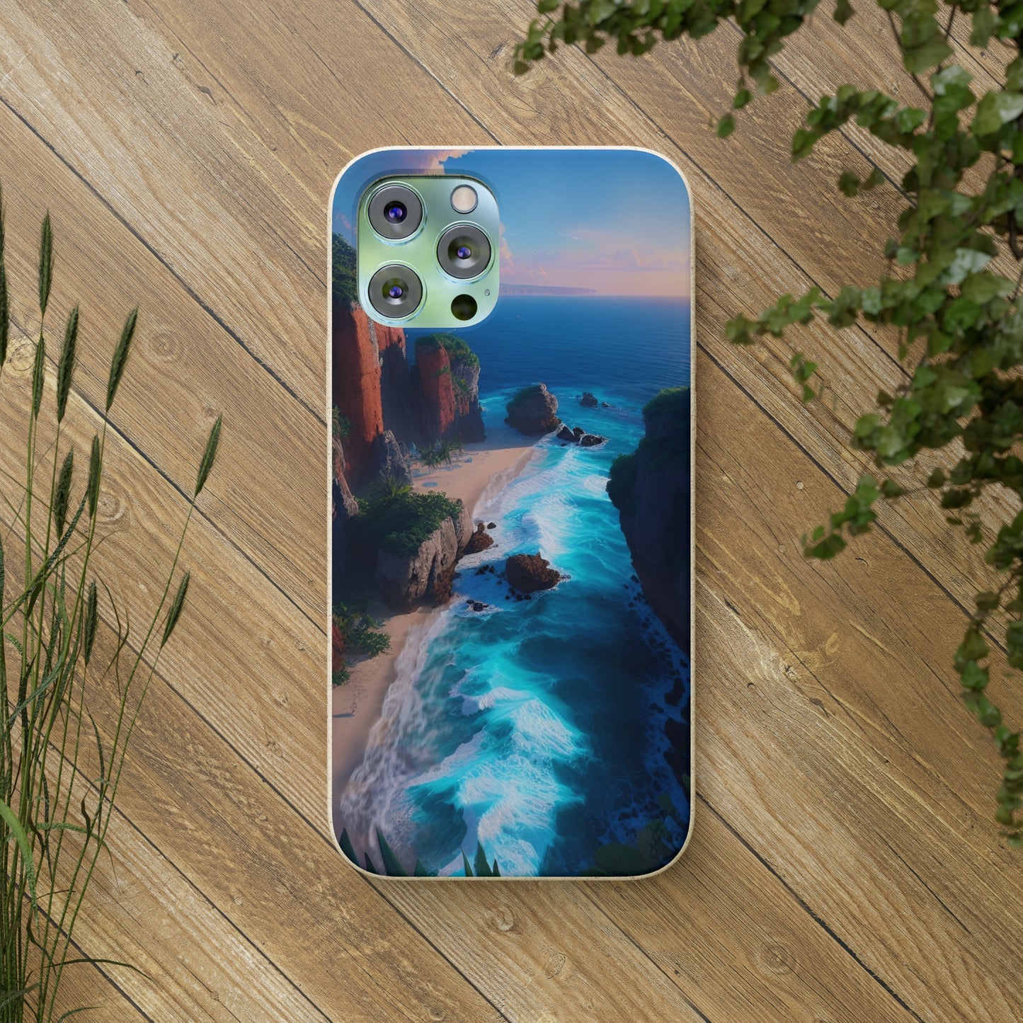 Biodegradable Phone Case - Paradise v9