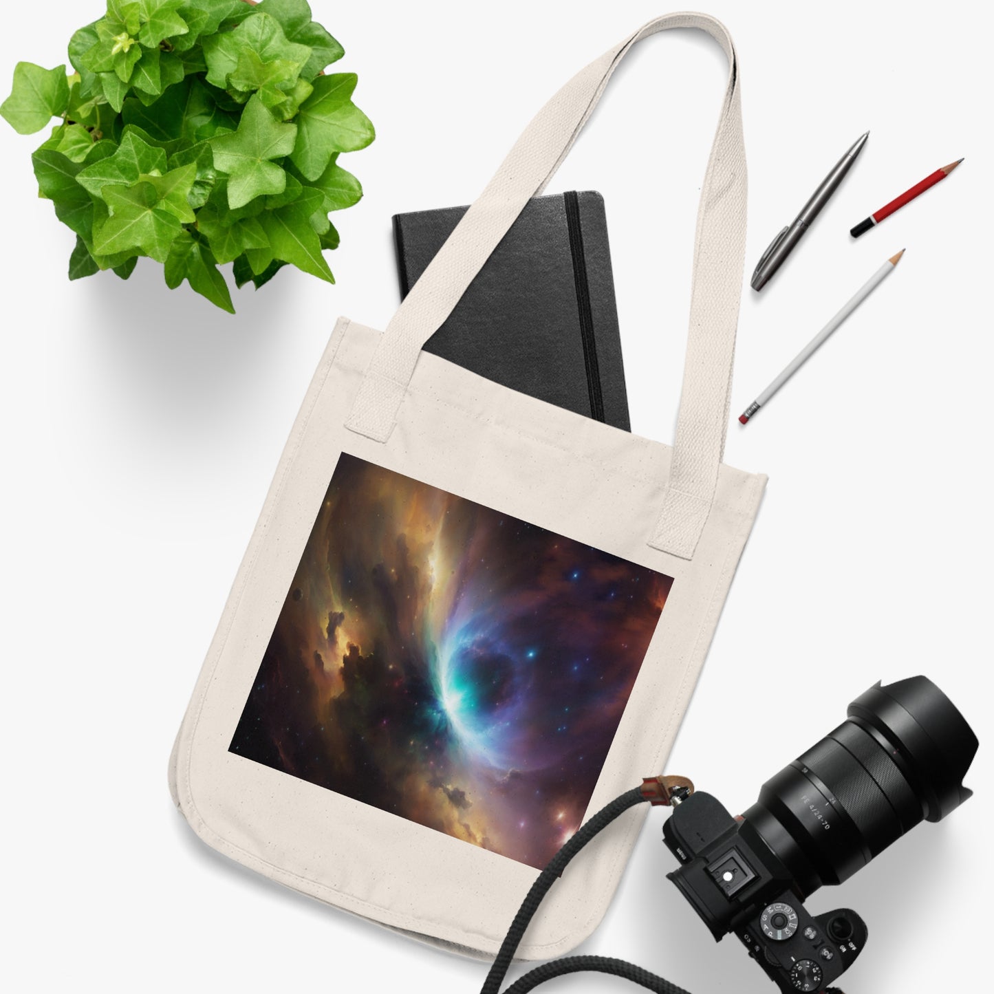 Eco-Canvas Tote Bag - Universe v2