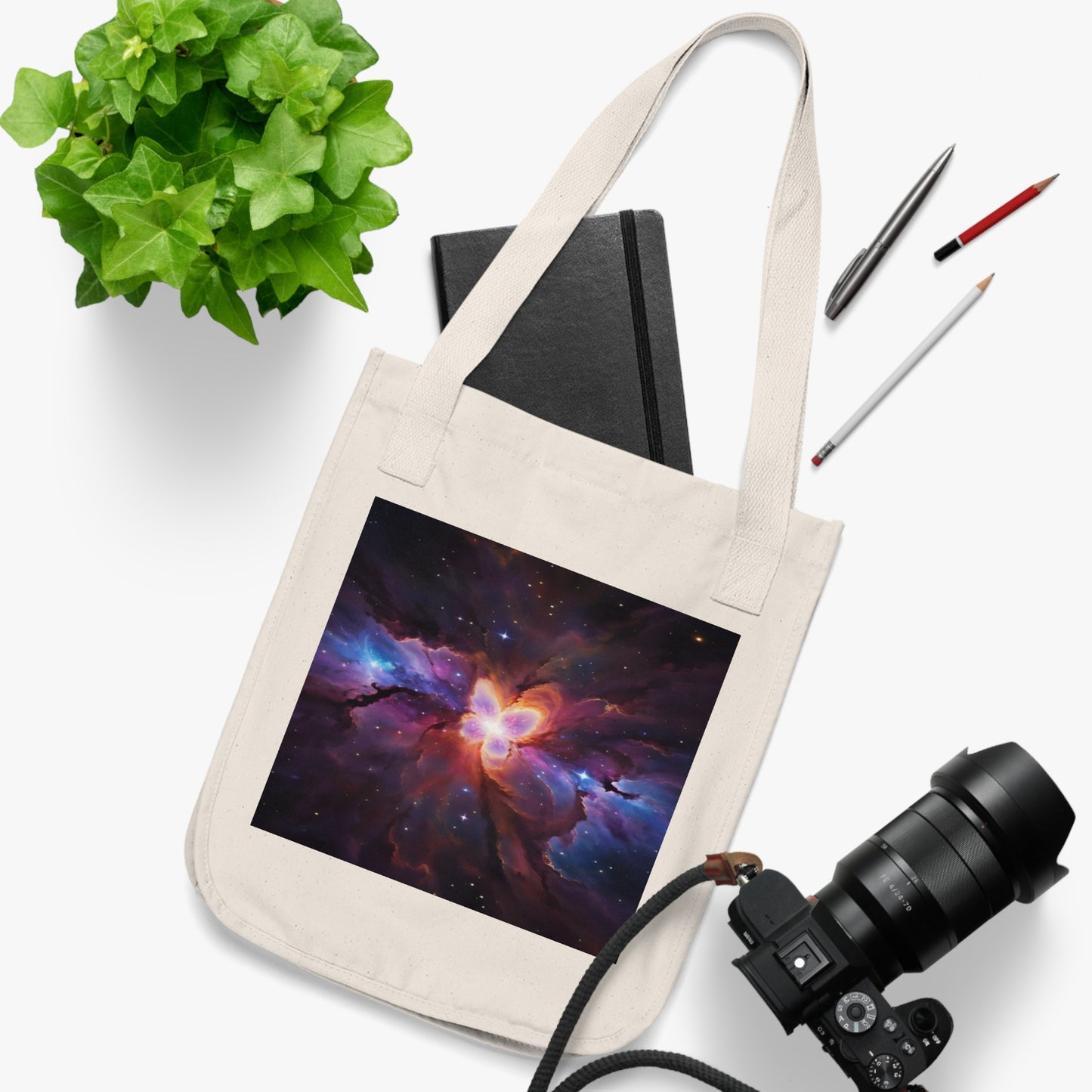 Eco-Canvas Tote Bag - Universe v23