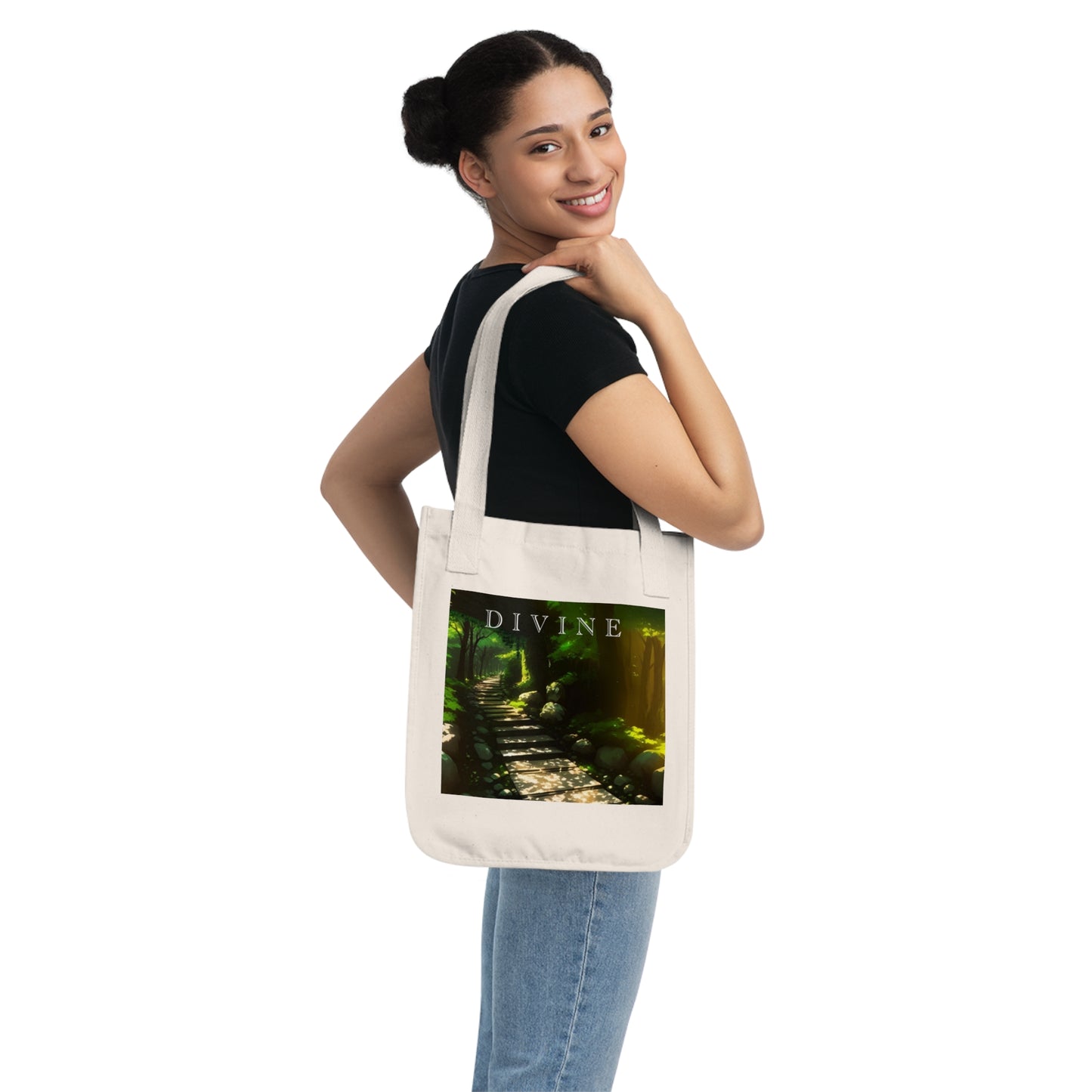 Eco-Canvas Tote Bag - Paradise v8