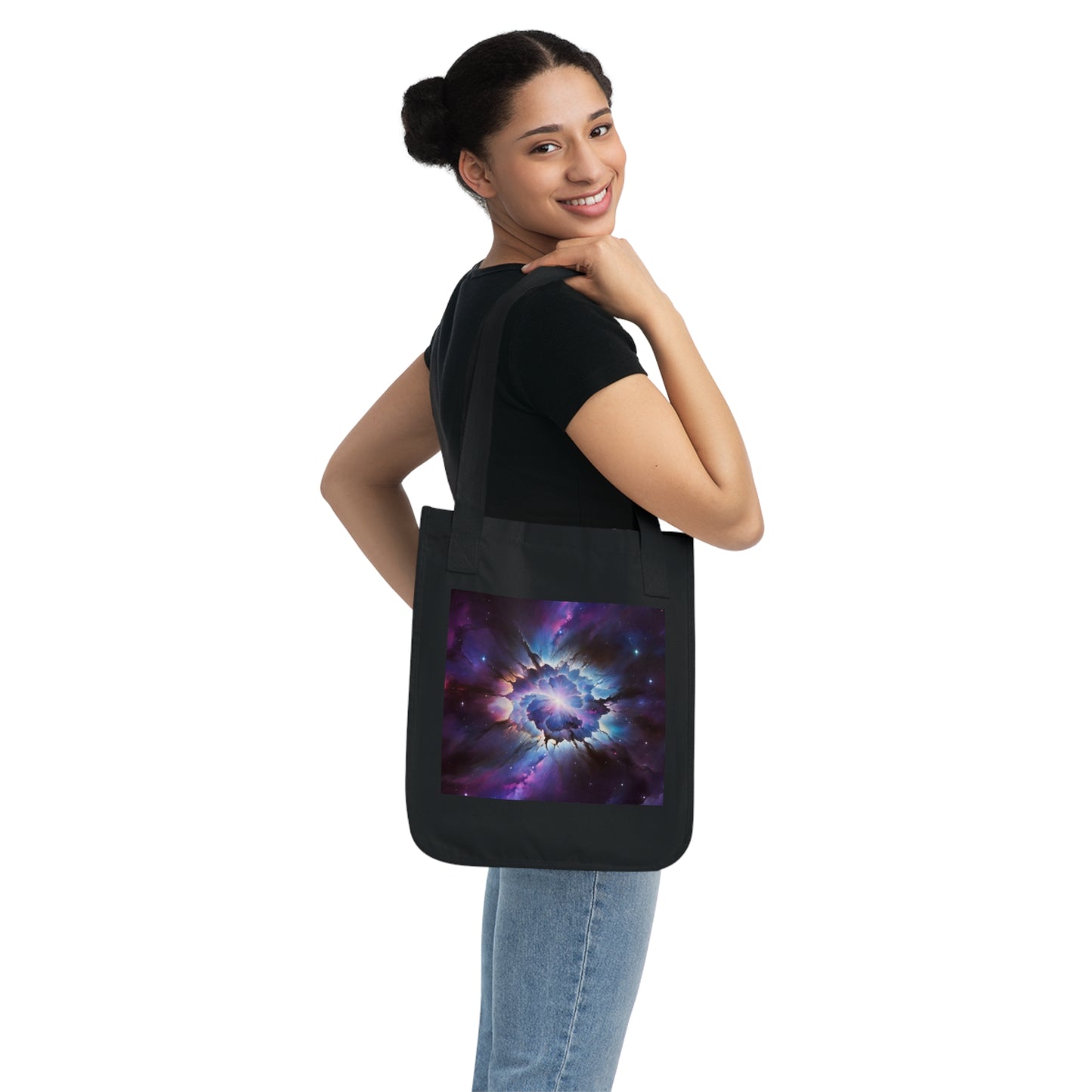 Eco-Canvas Tote Bag - Universe v3