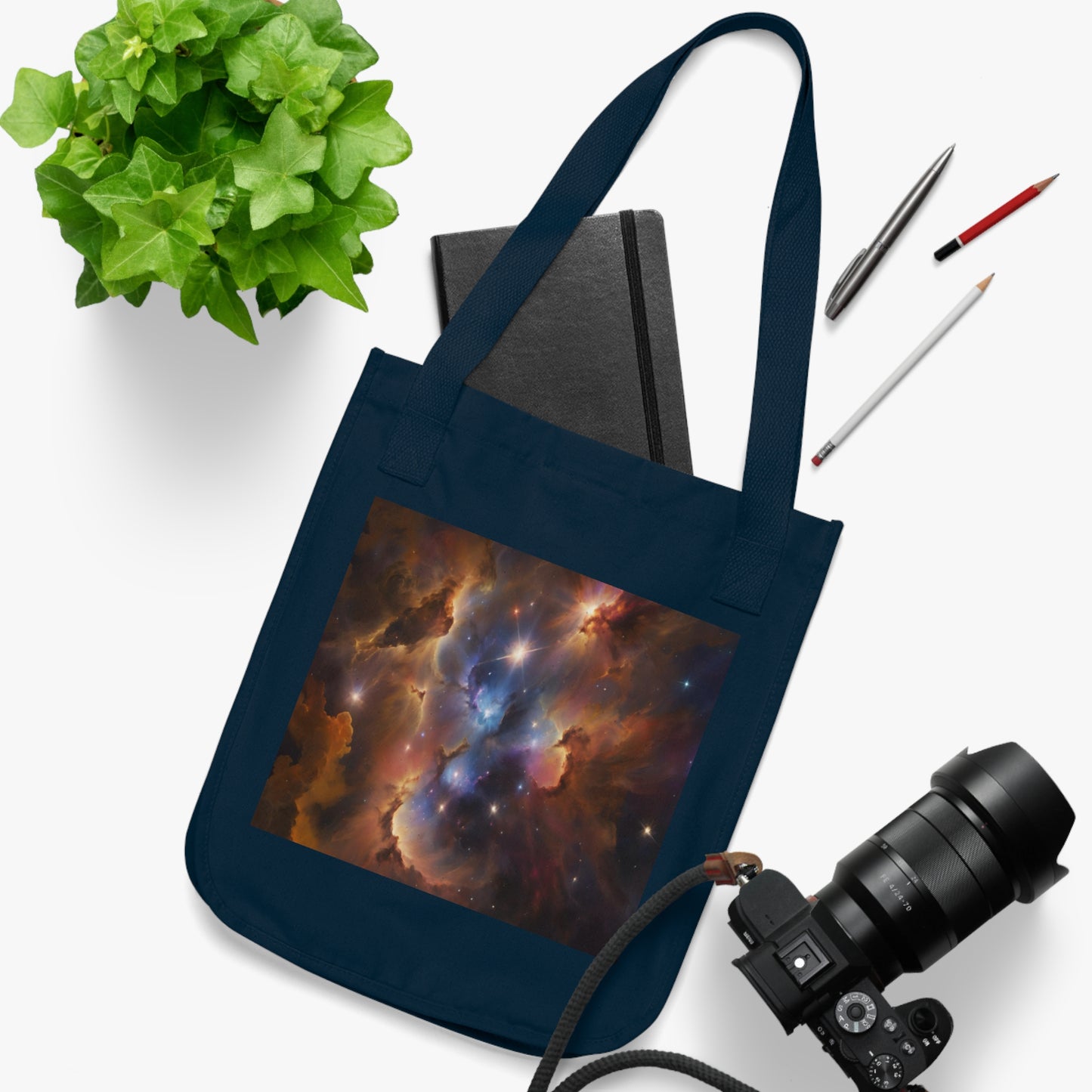 Eco-Canvas Tote Bag - Universe v6