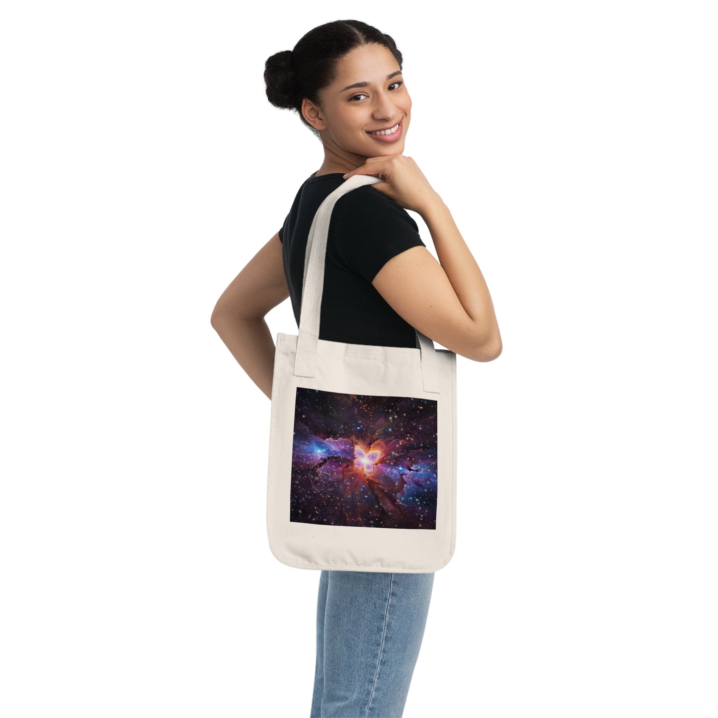 Eco-Canvas Tote Bag - Universe v23