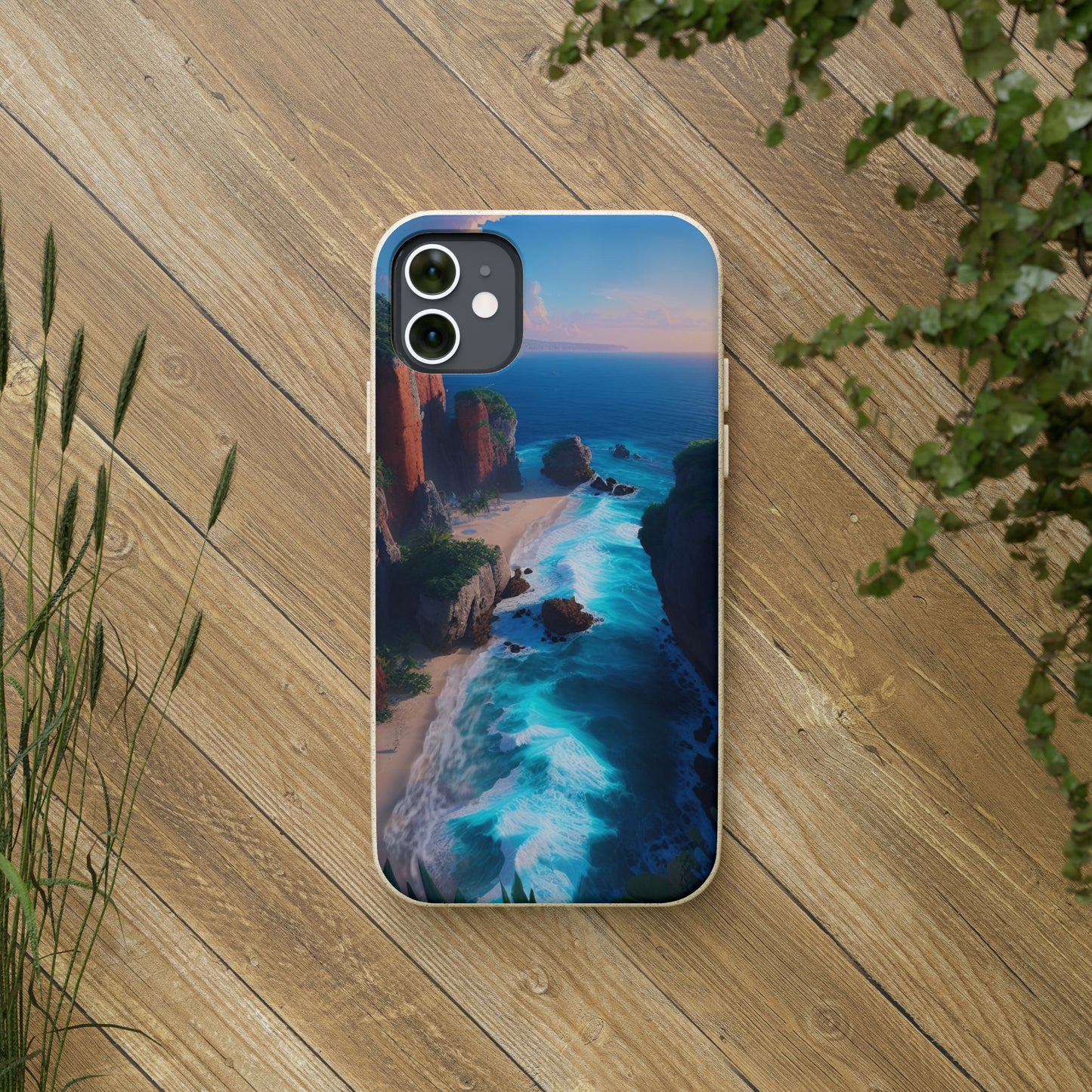 Biodegradable Phone Case - Paradise v9