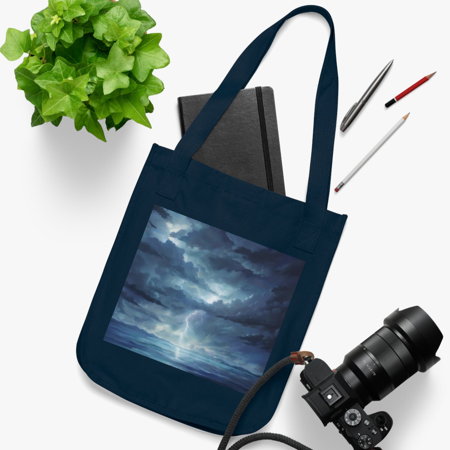 Eco-Canvas Tote Bag - Paradise v34