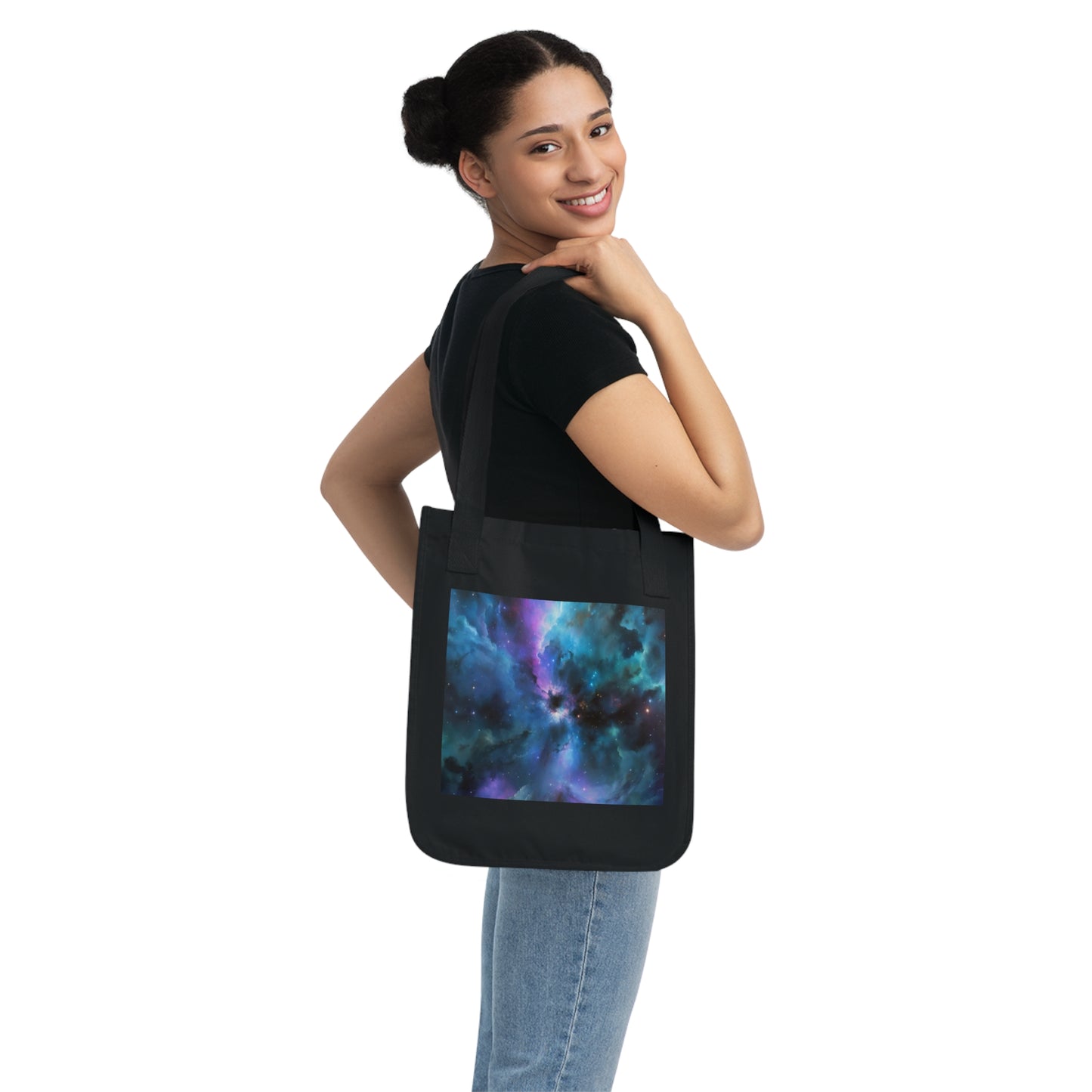 Eco-Canvas Tote Bag - Universe v8