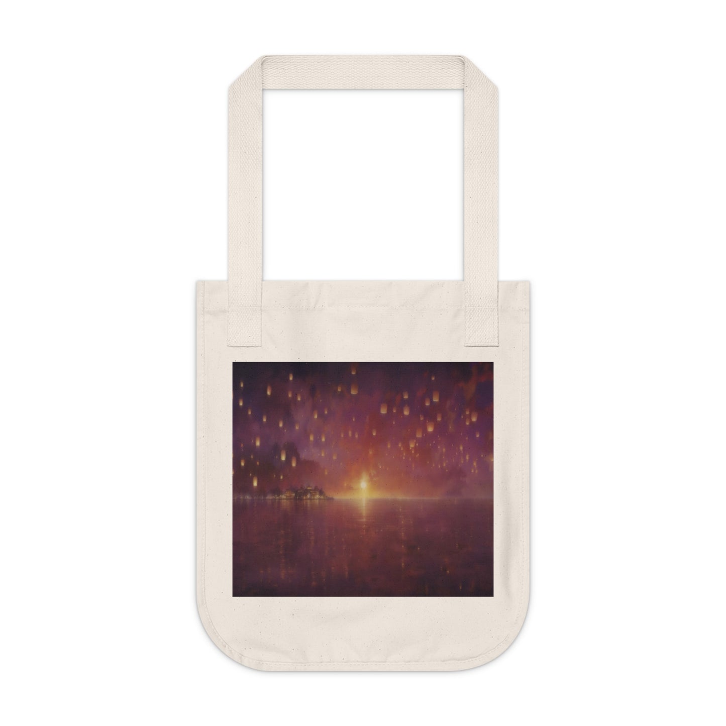 Eco-Canvas Tote Bag - Paradise v19